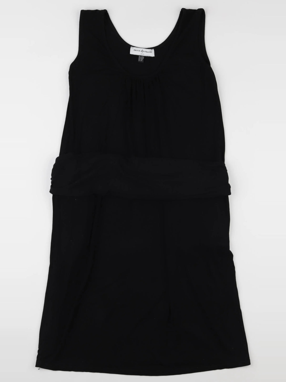 Envie de fraise - robe grossesse noir - 36 à 38