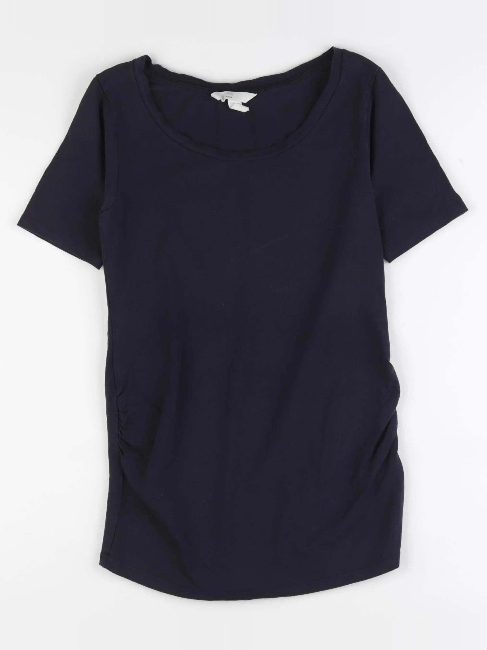 H&M - tee-shirt grossesse bleu - xs