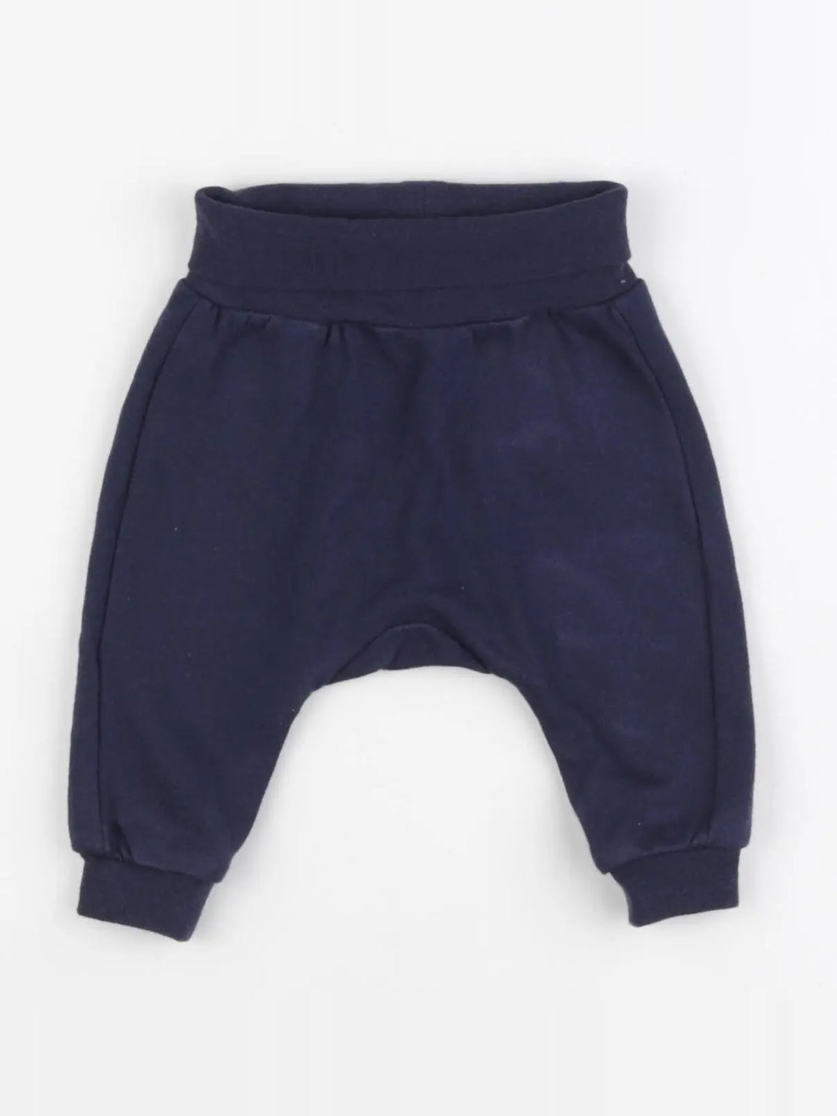 H&M - sarouel bleu - 1/2 mois