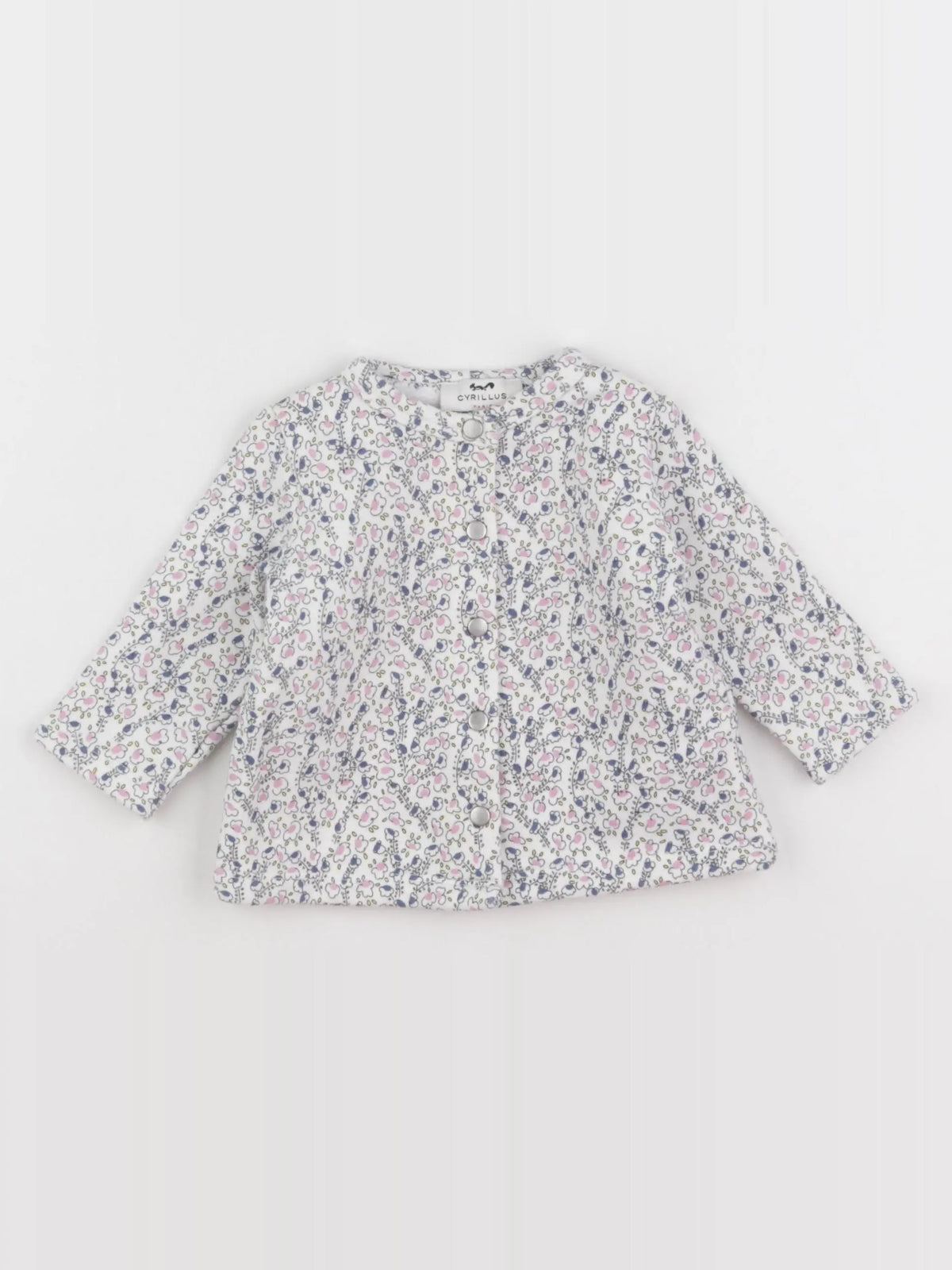 Cyrillus - sweat blanc - 6 mois