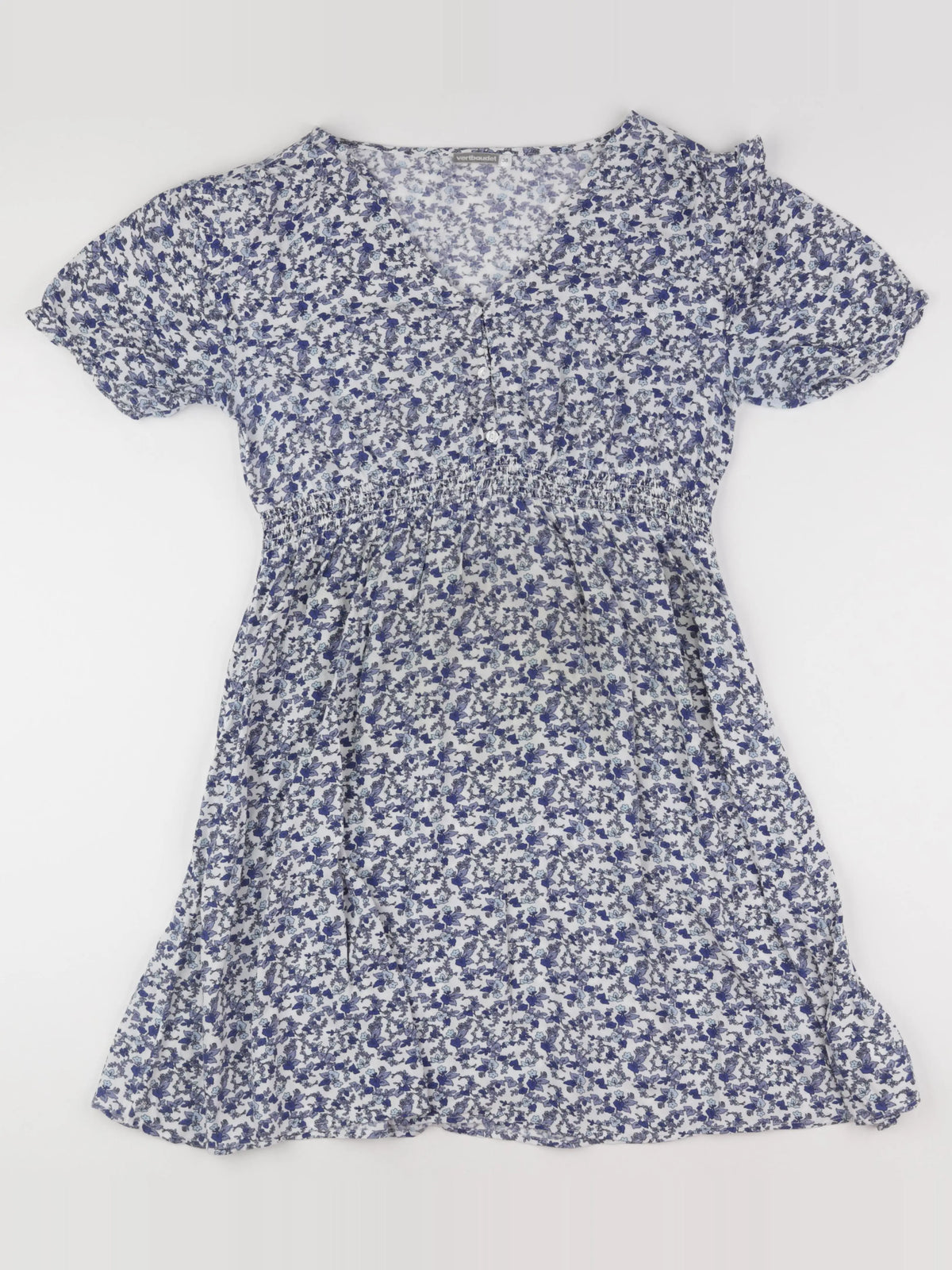 Vertbaudet - robe grossesse bleu - 38