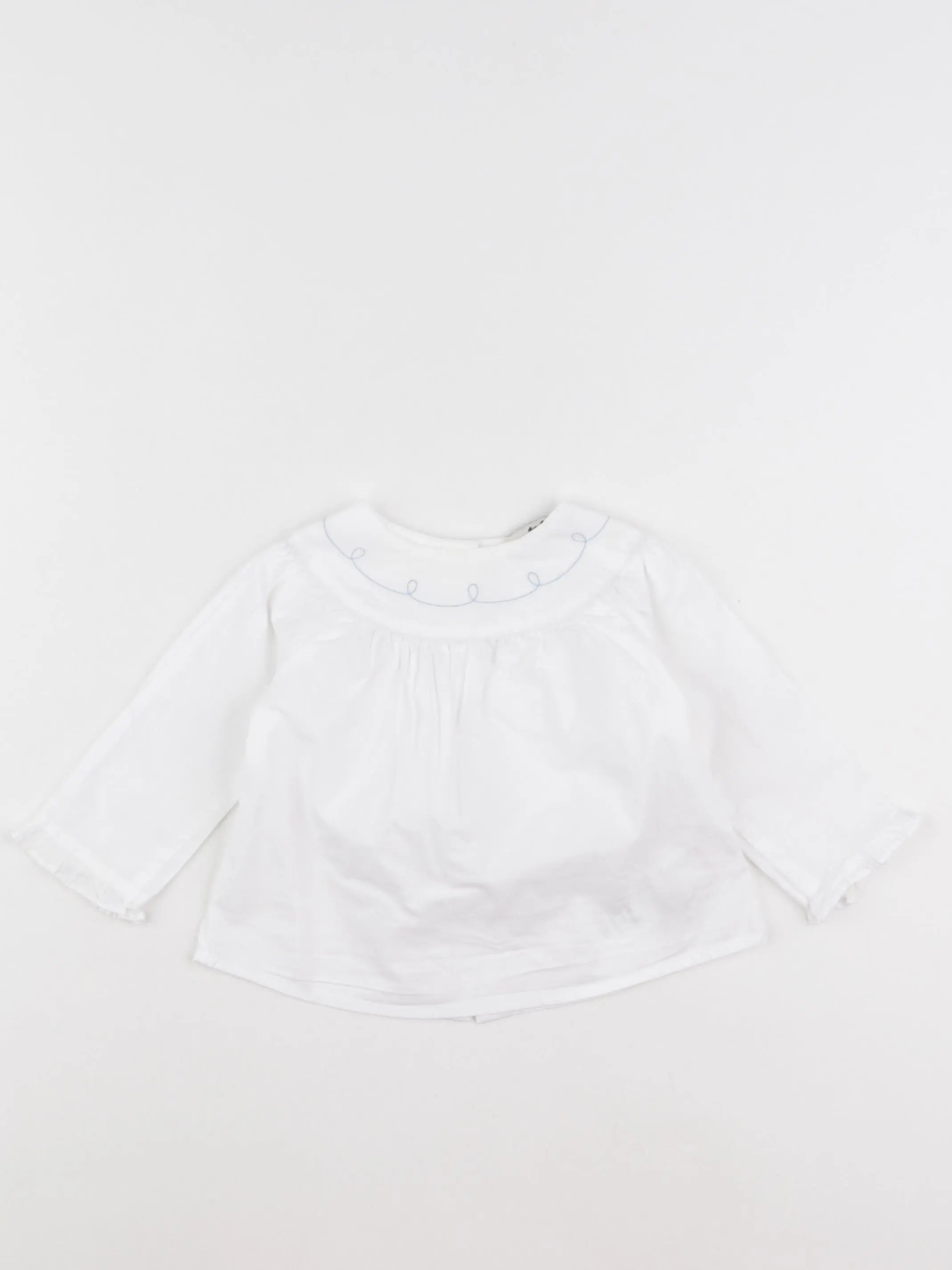 Cyrillus - blouse blanc - 6 mois