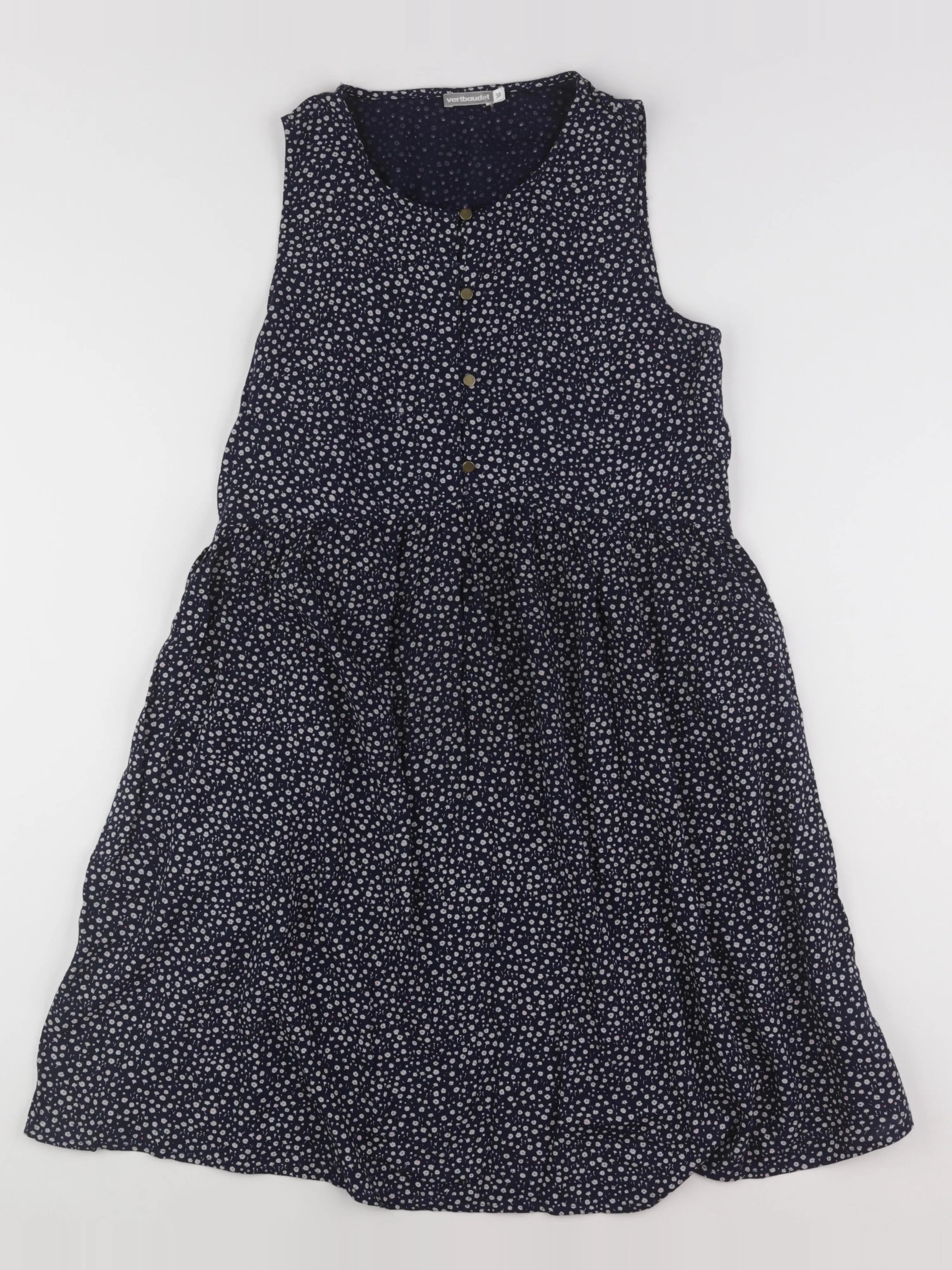 Vertbaudet - robe grossesse bleu - 38