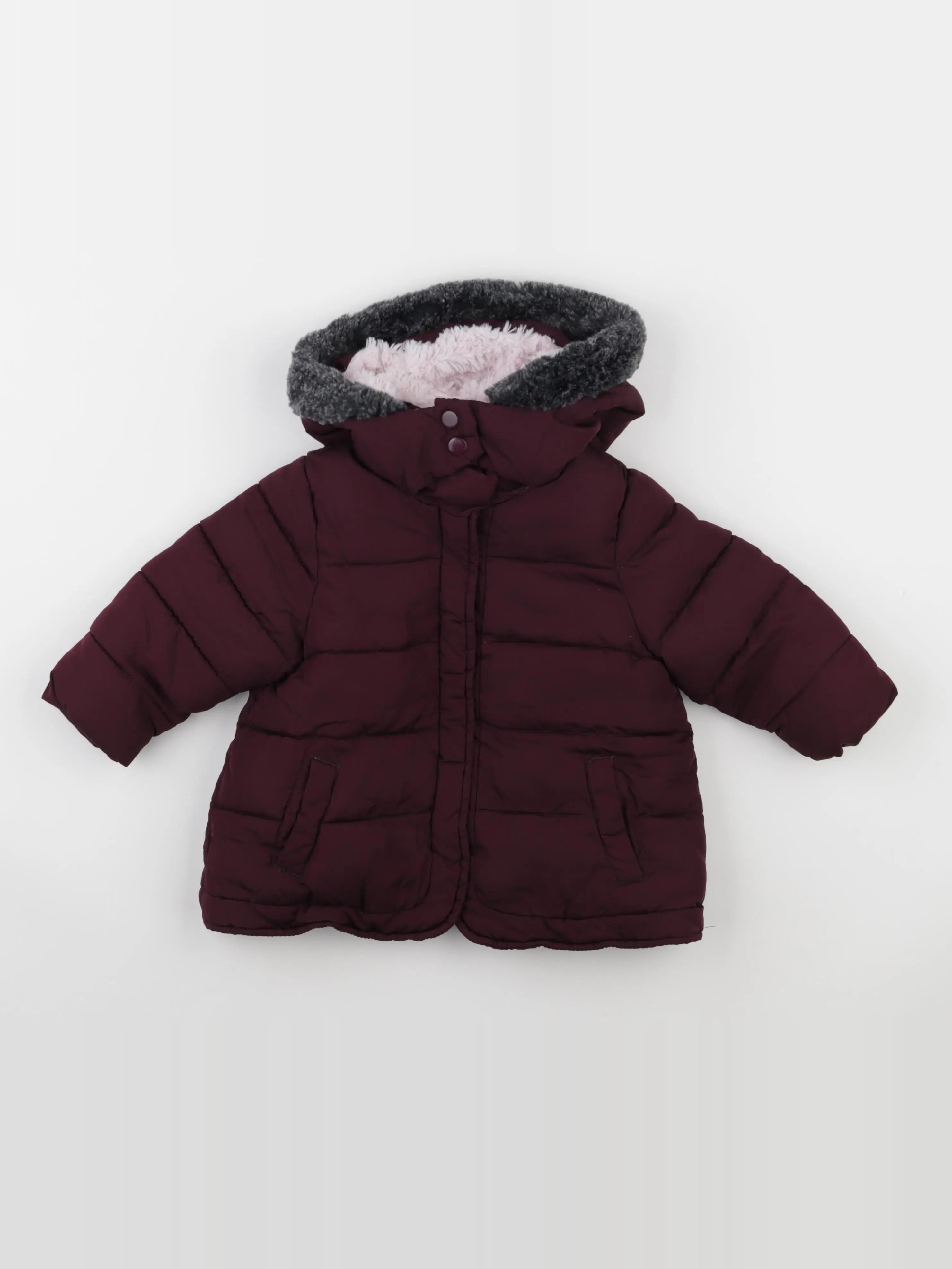 Boutchou - doudoune violet - 12 mois