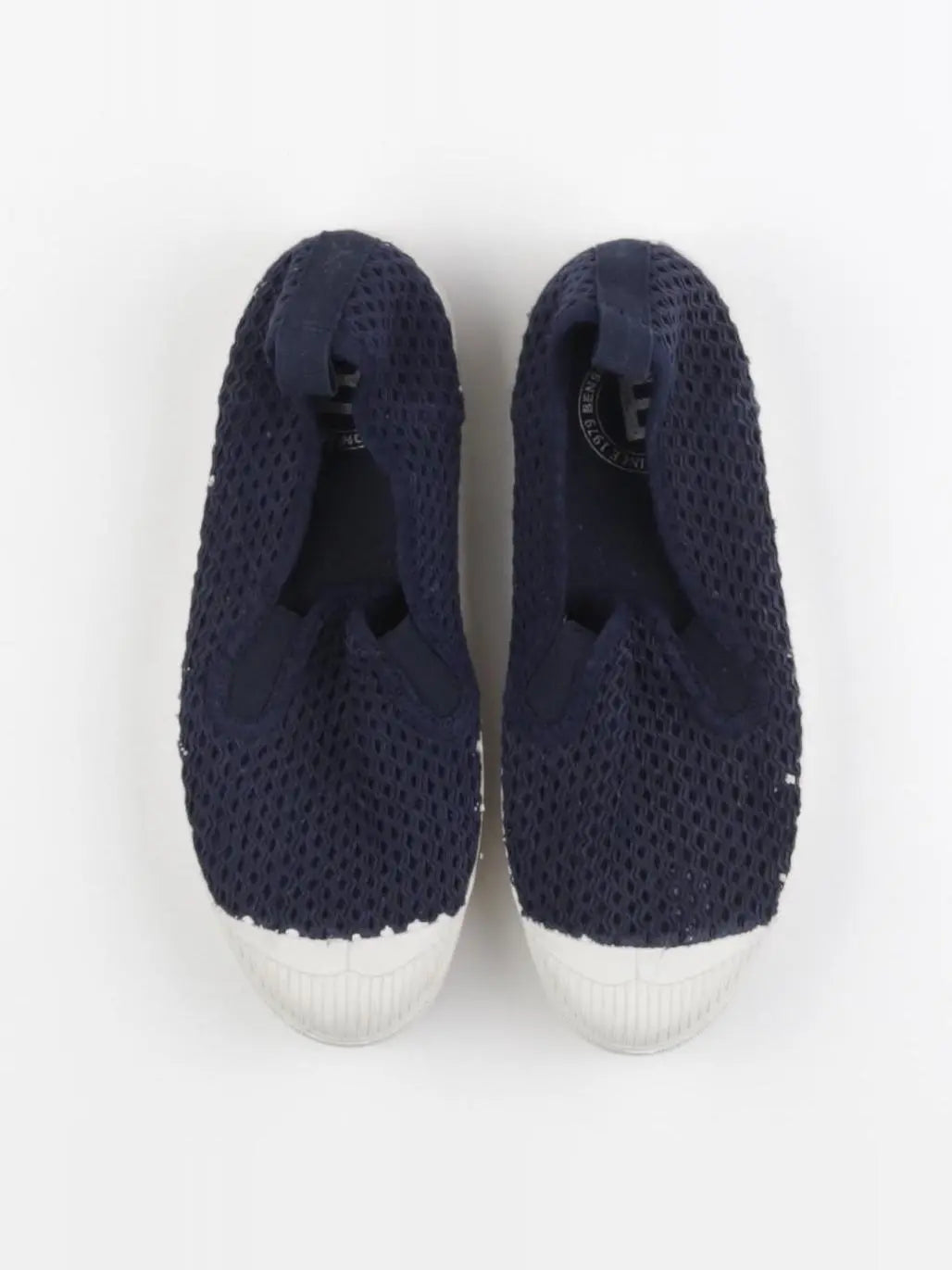 Bensimon - tennis élastiqué bleu - pointure 35