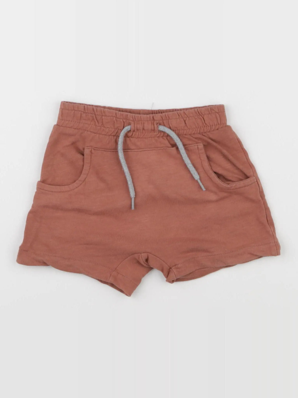 Vertbaudet - short marron - 18 mois