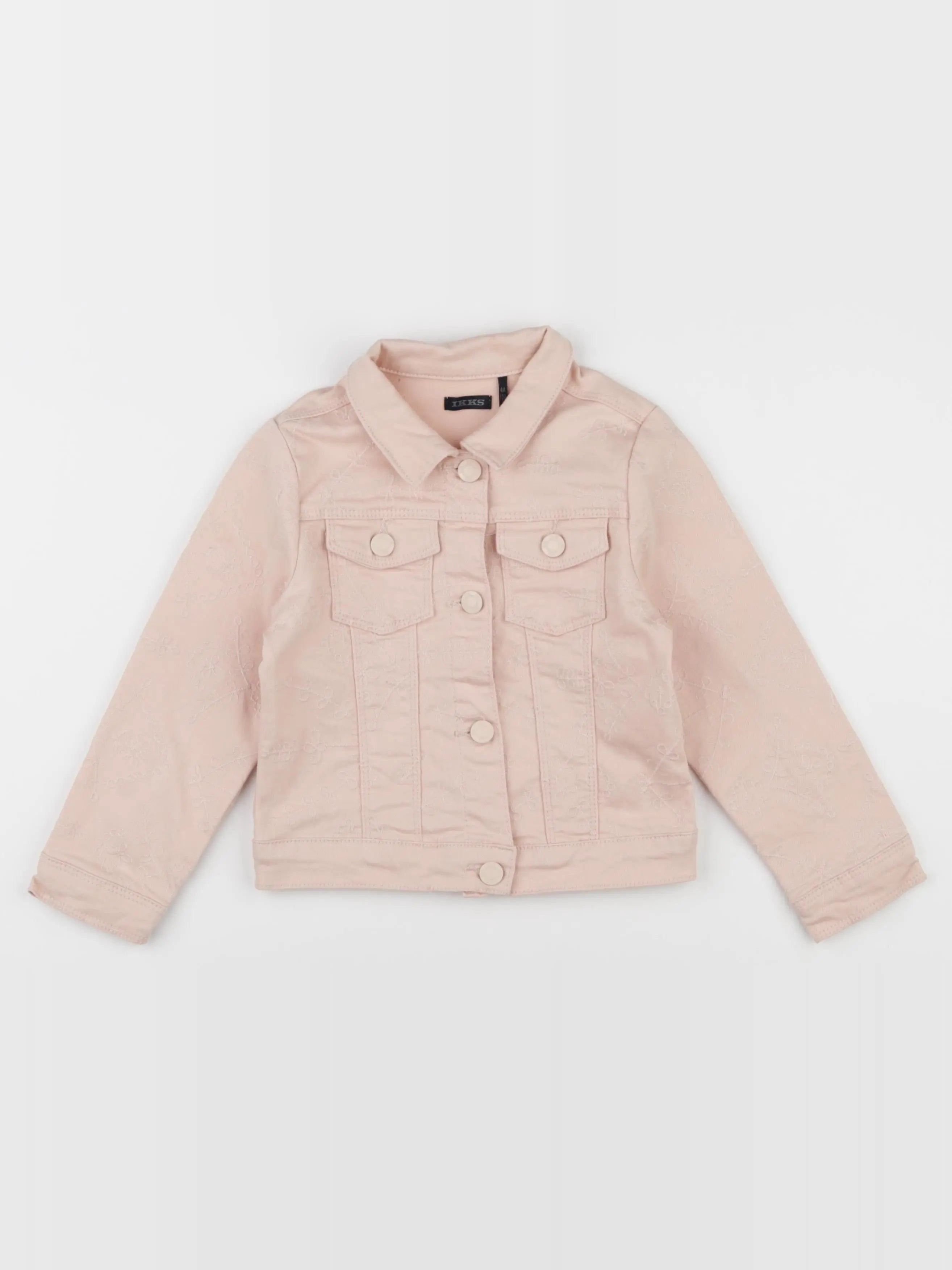 IKKS - veste rose - 4 ans