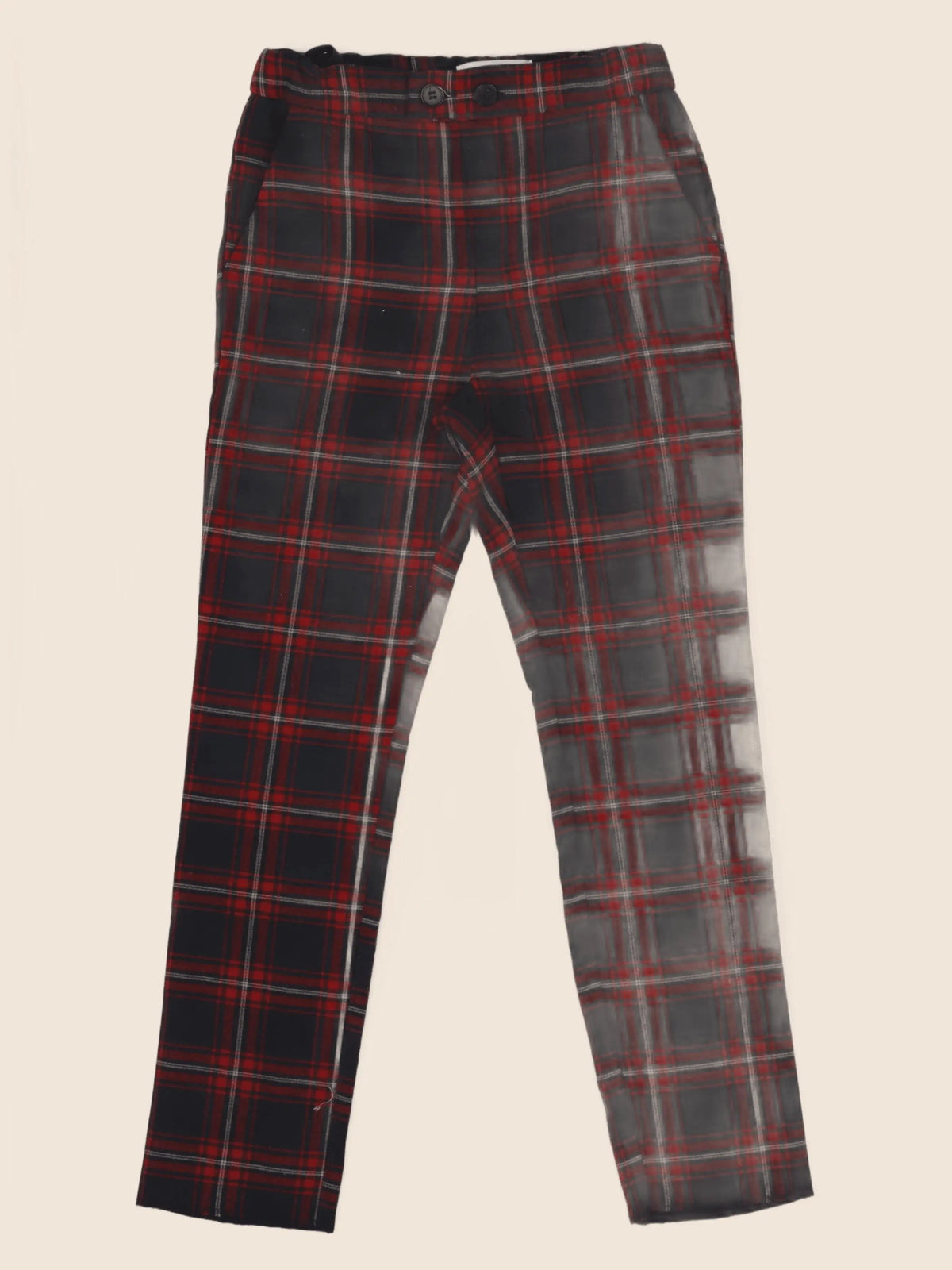 Zara - pantalon rouge, bleu - 10 ans