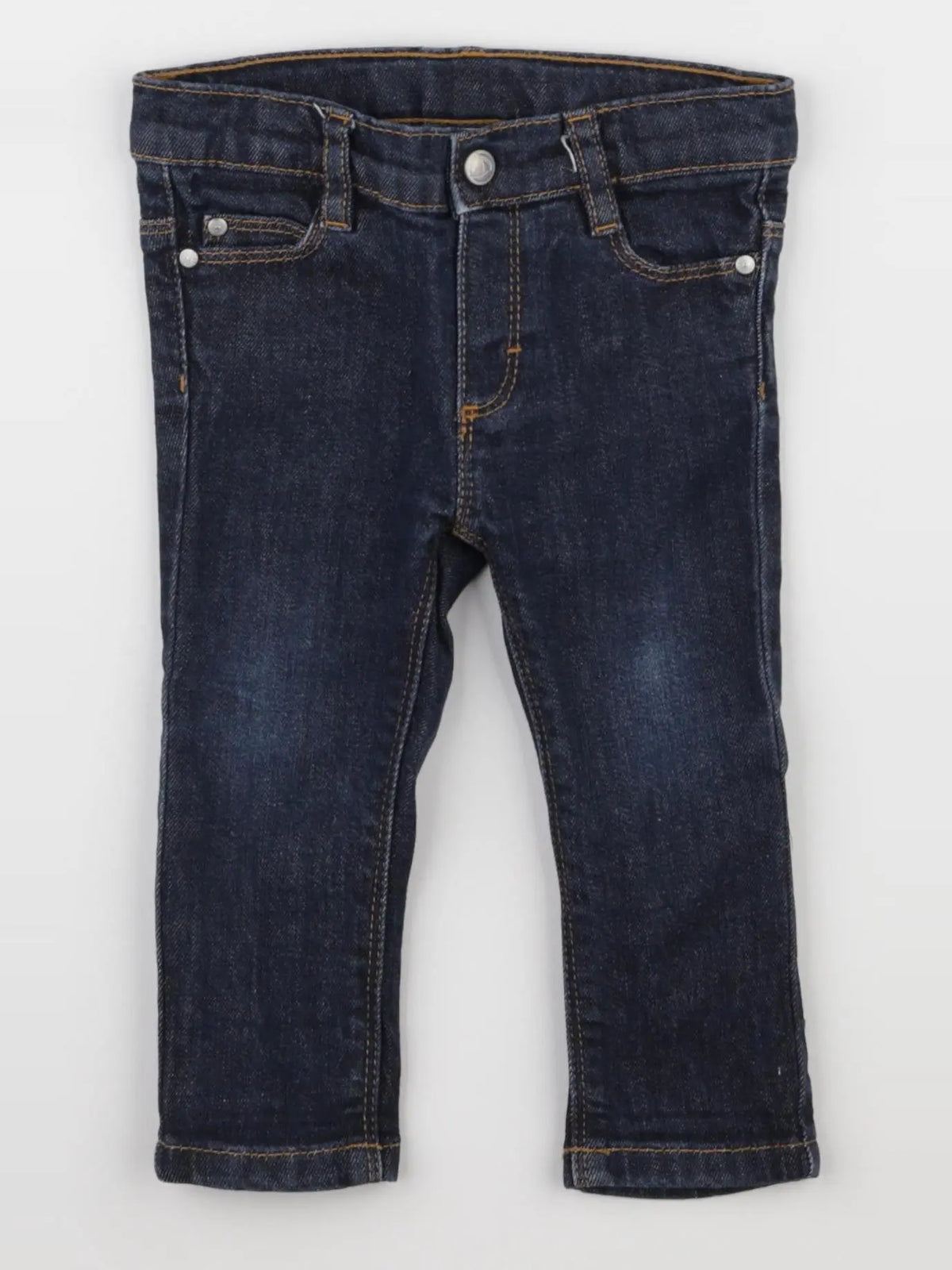 Petit Bateau - jean bleu - 12 mois