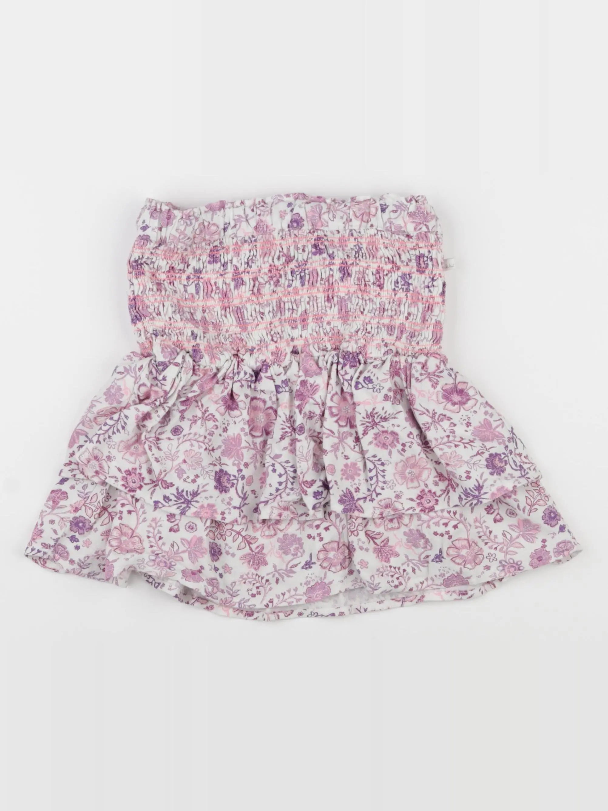 IKKS - jupe violet, rose - 8 ans
