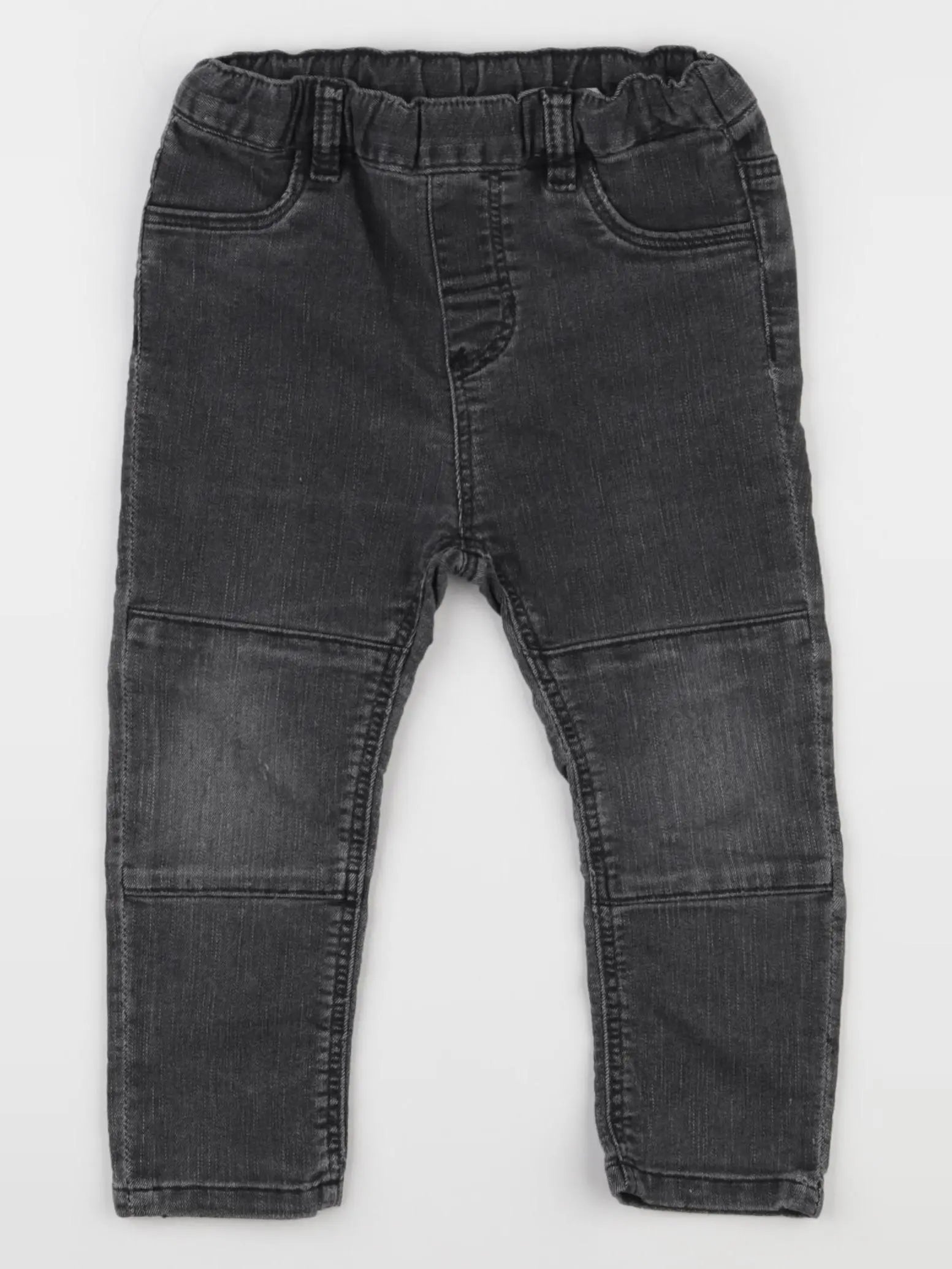 H&M - jegging noir - 18/24 mois