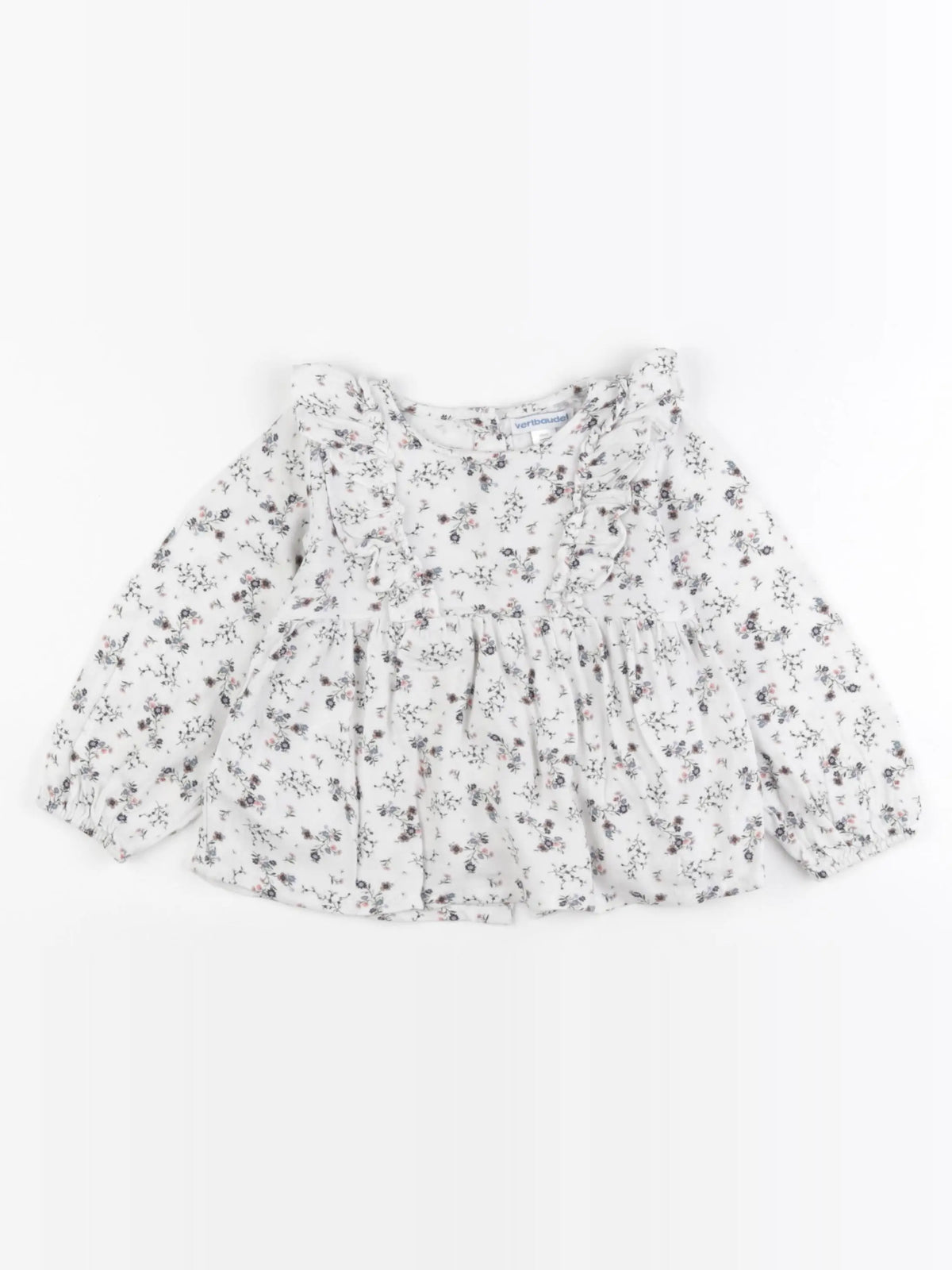 Vertbaudet - blouse blanc - 24 mois