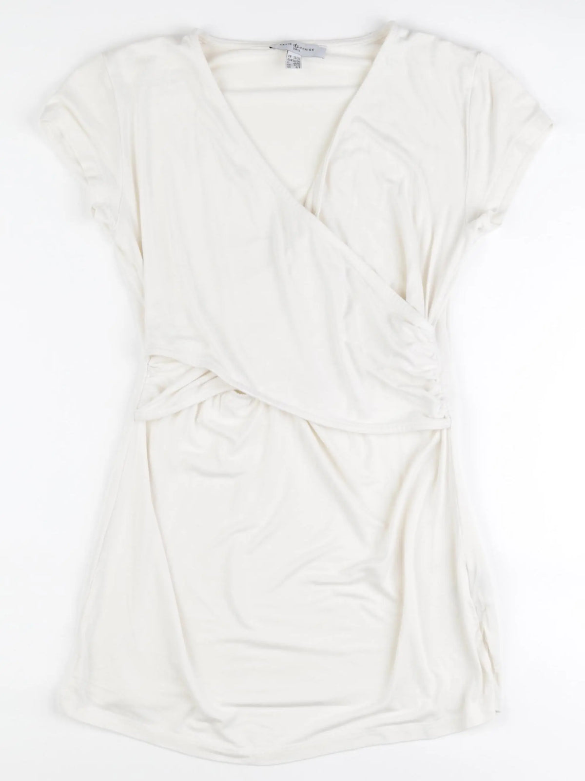 Envie de fraise - tee-shirt grossesse beige - 36 à 38