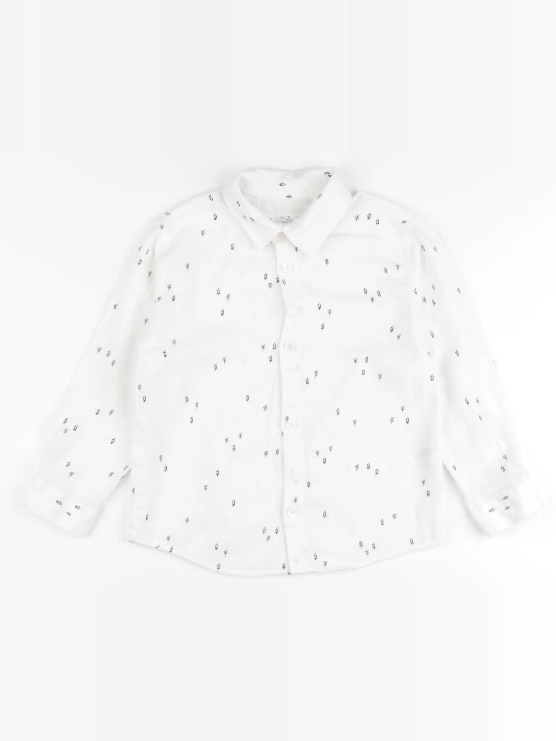 Zara - chemise blanc - 5 ans