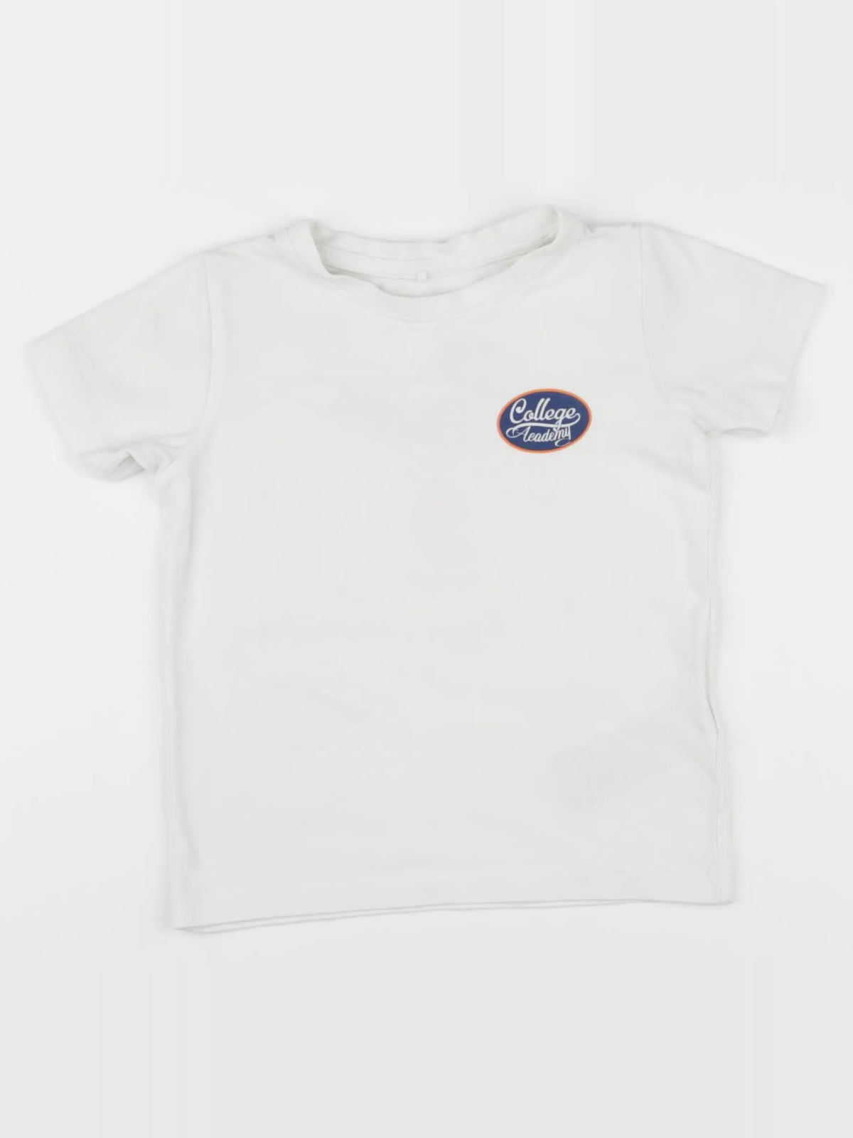 Name it - tee-shirt imprimé au dos blanc - 12/18 mois