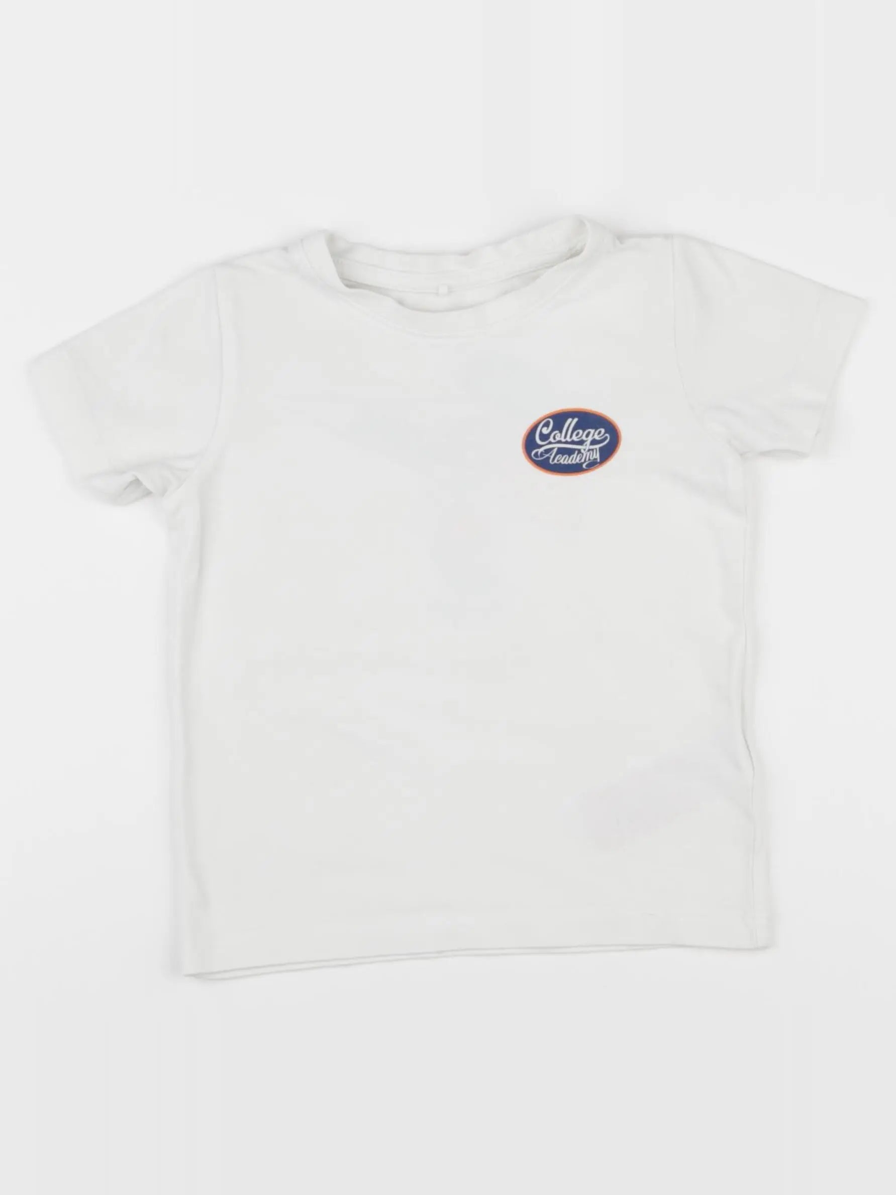 Name it - tee-shirt imprimé au dos blanc - 12/18 mois