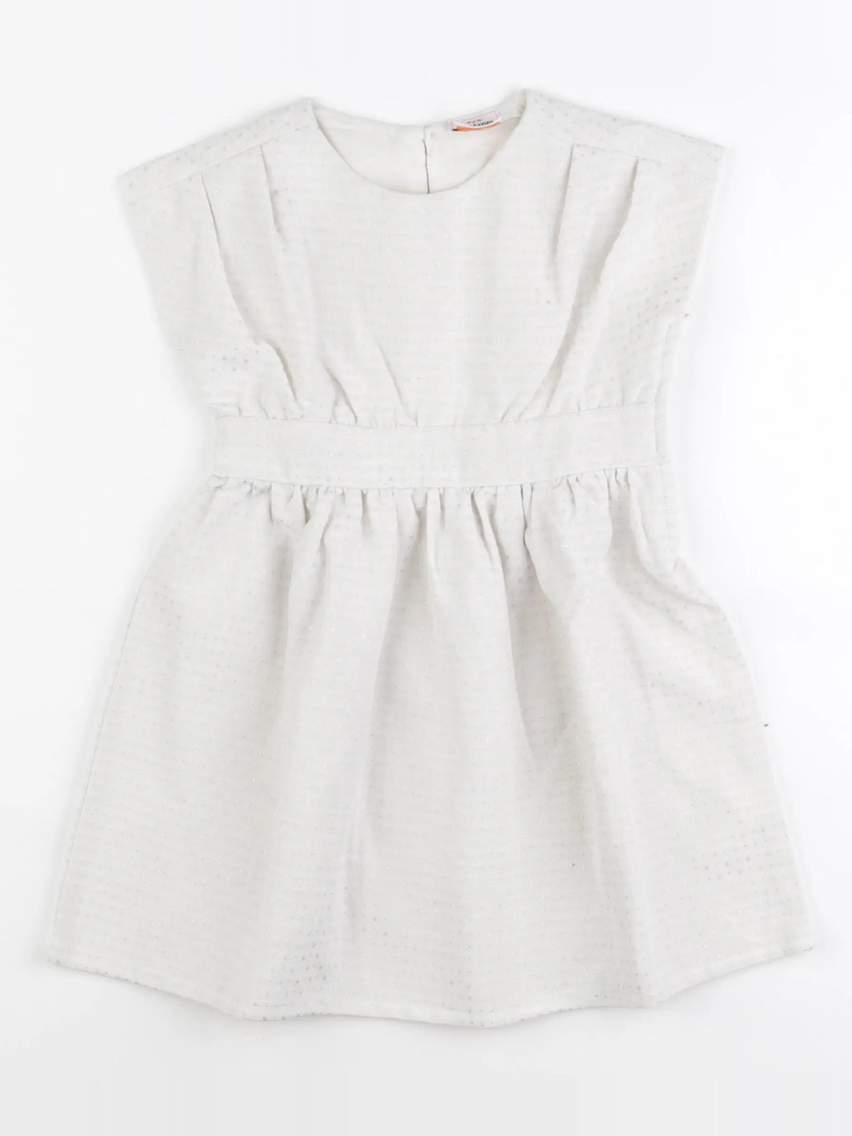 Tape à l'oeil - robe beige, or - 2/3 ans