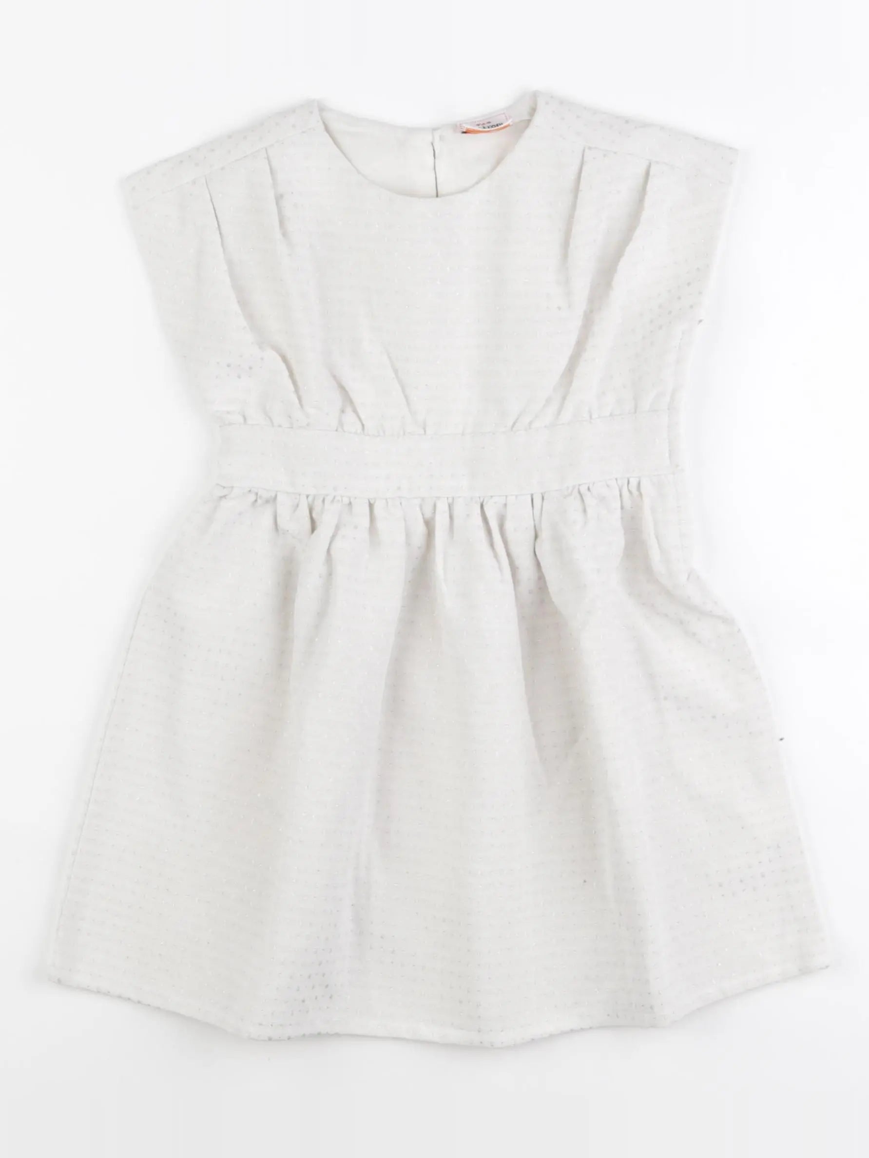 Tape à l'oeil - robe beige, or - 2/3 ans