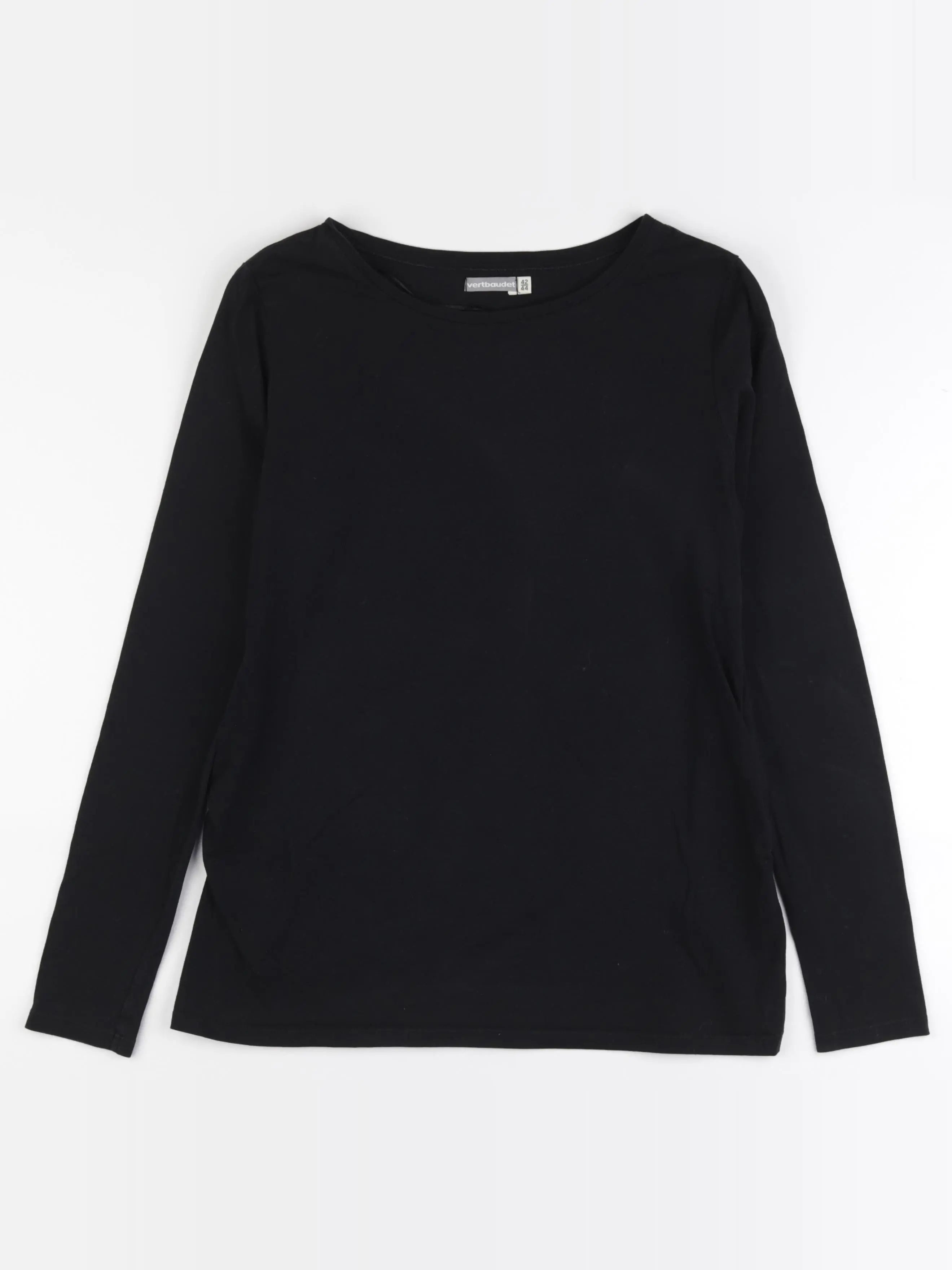 Vertbaudet - tee-shirt grossesse noir - 42 à 44