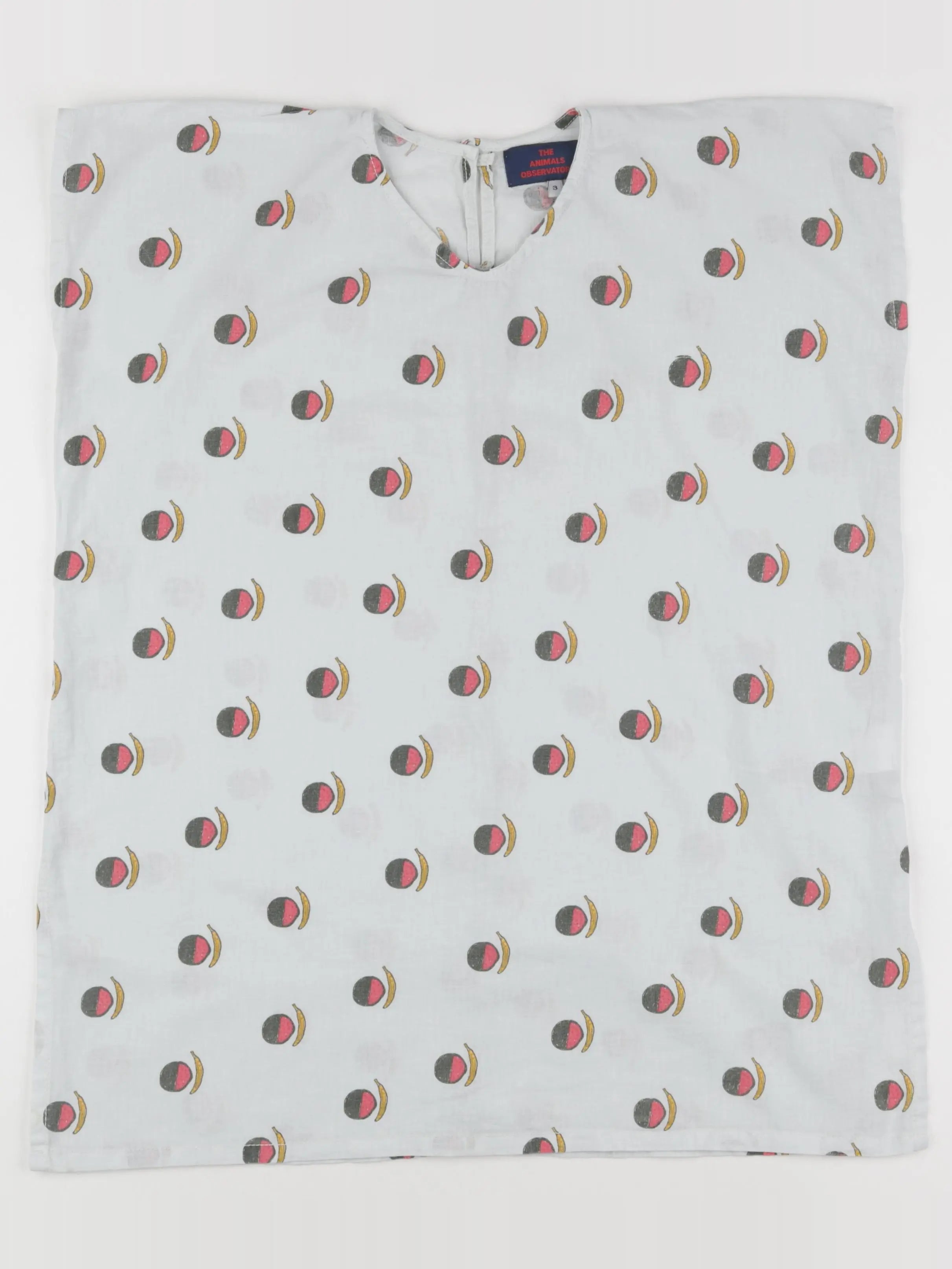 The animals observatory - robe bleu - 3 ans