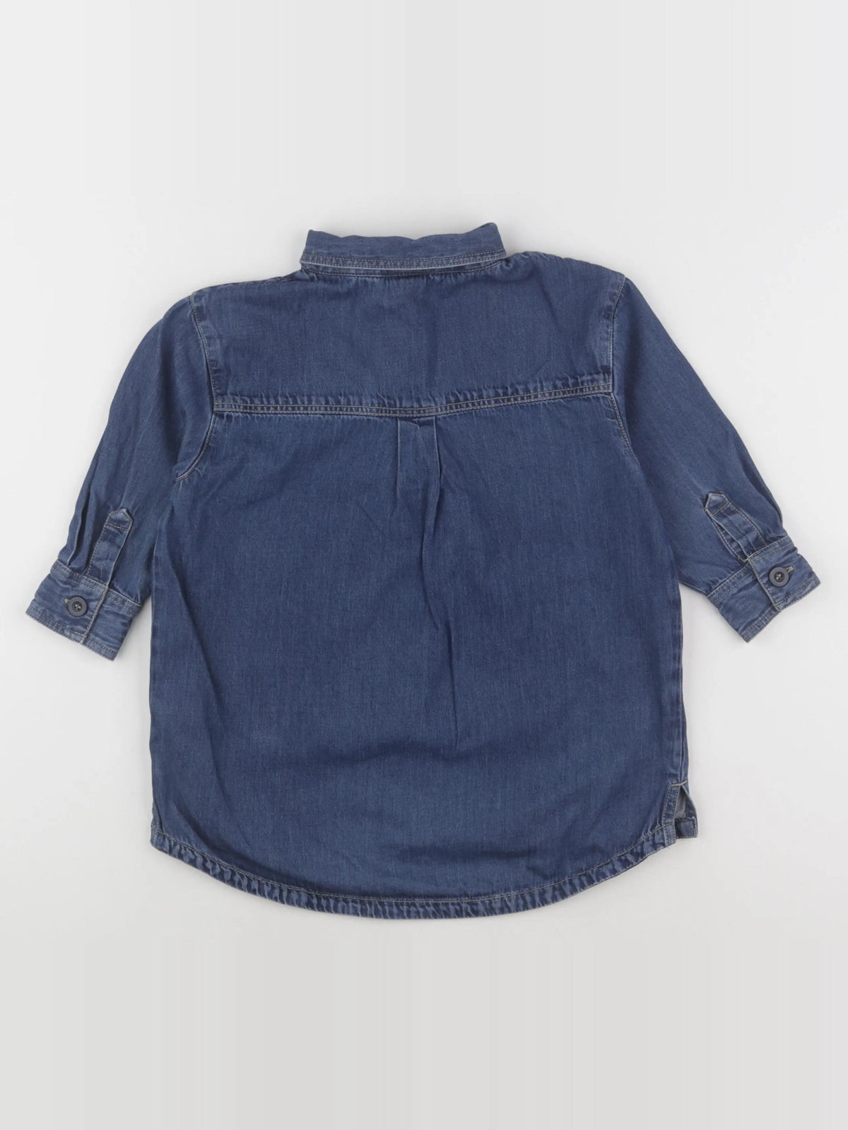Petit Bateau - robe bleu - 4 ans