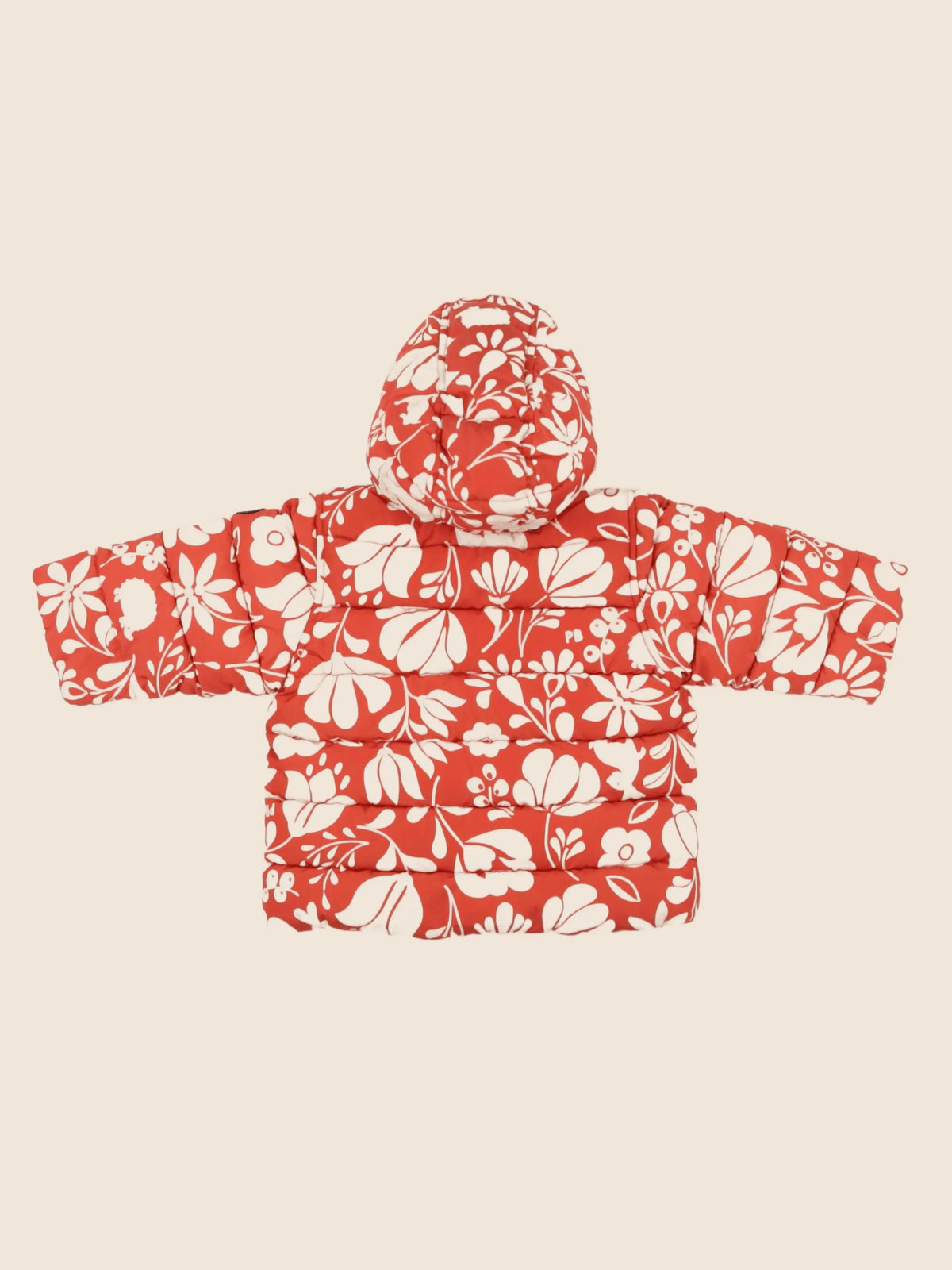 Petit Bateau - doudoune rouge - 6 mois