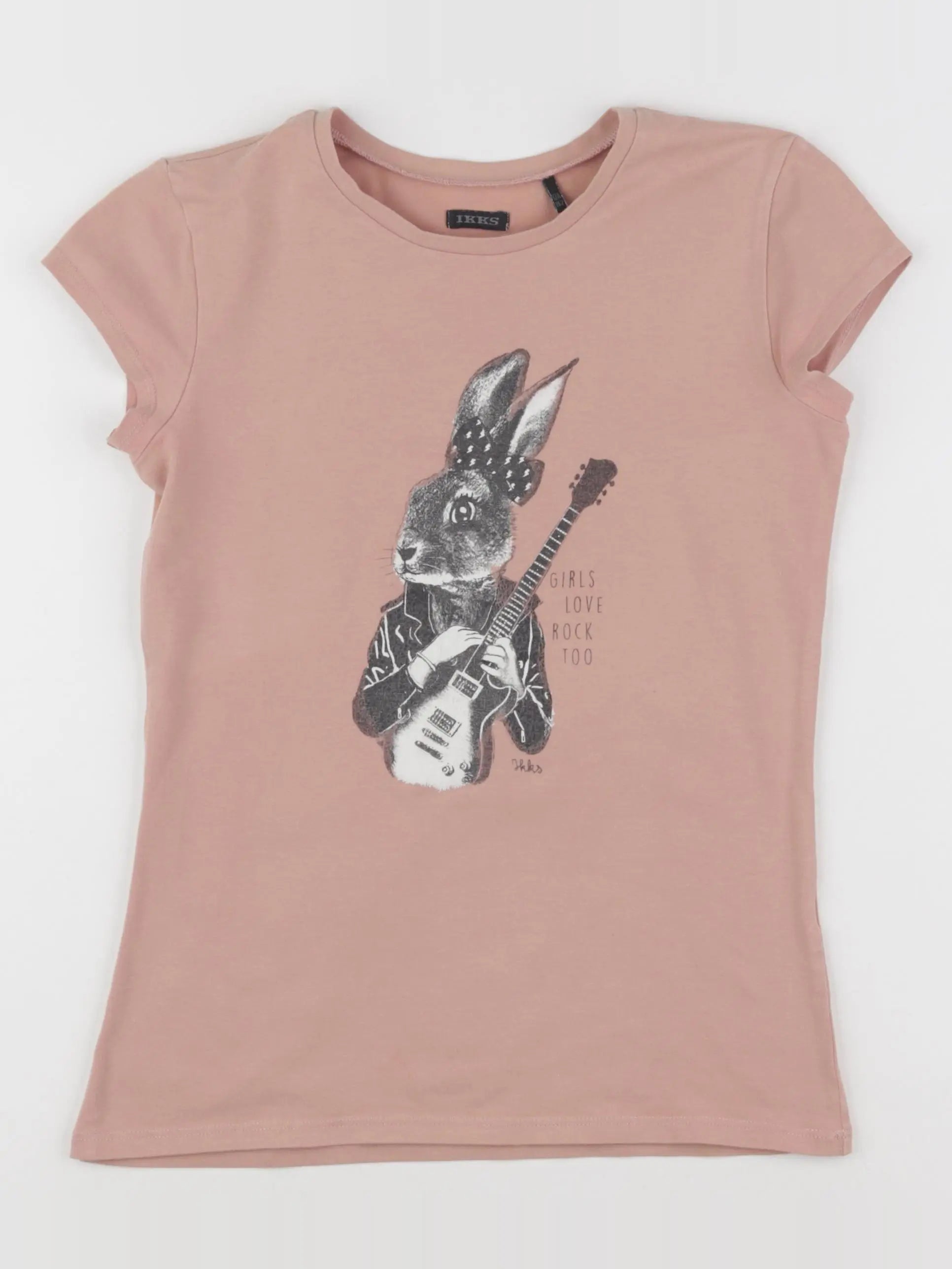 IKKS - tee-shirt rose - 12 ans
