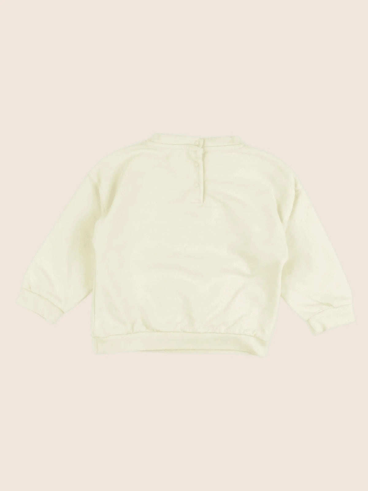 Vertbaudet - sweat jaune - 24 mois