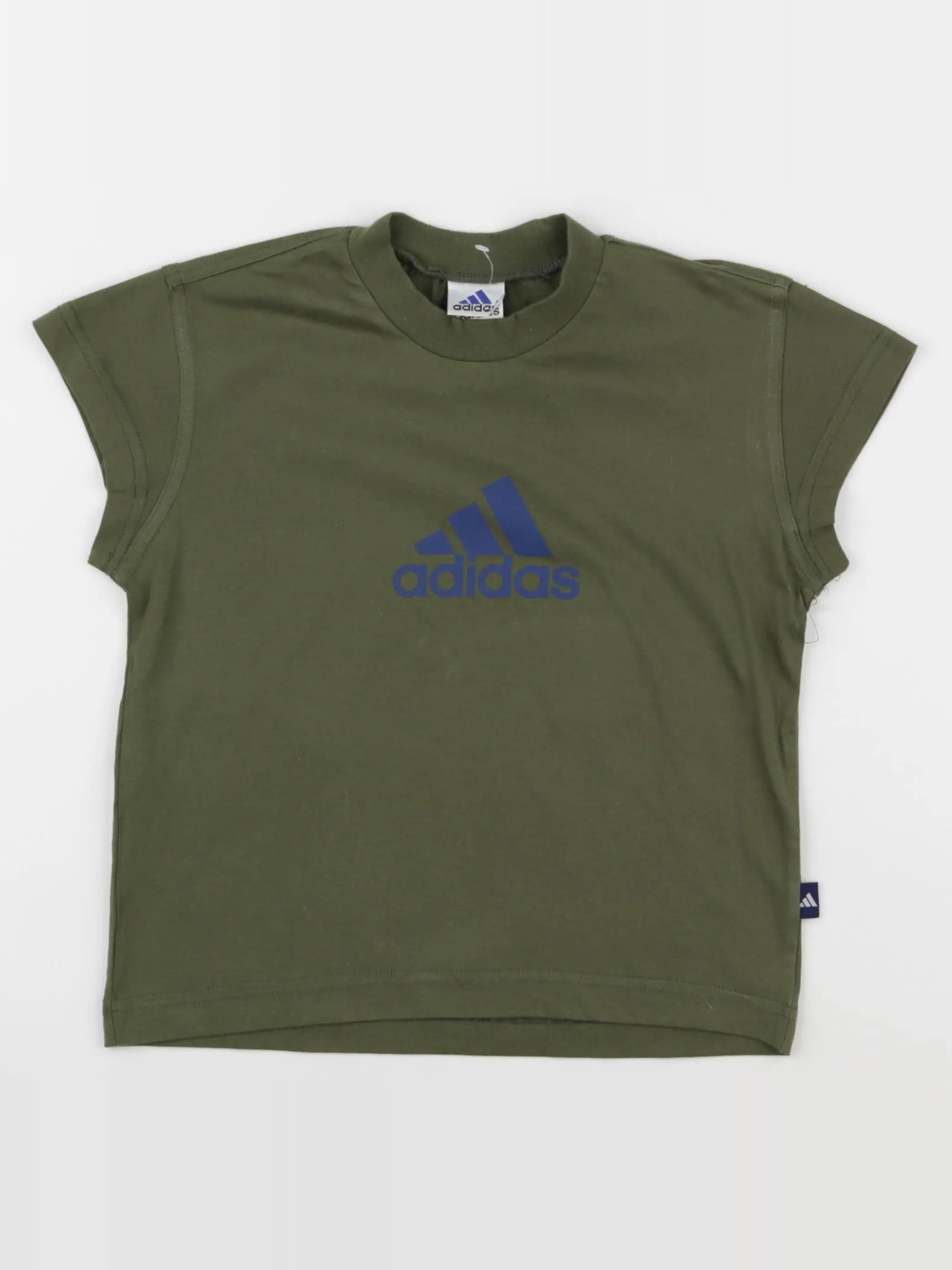 Adidas - tee-shirt vert, bleu - 4 ans