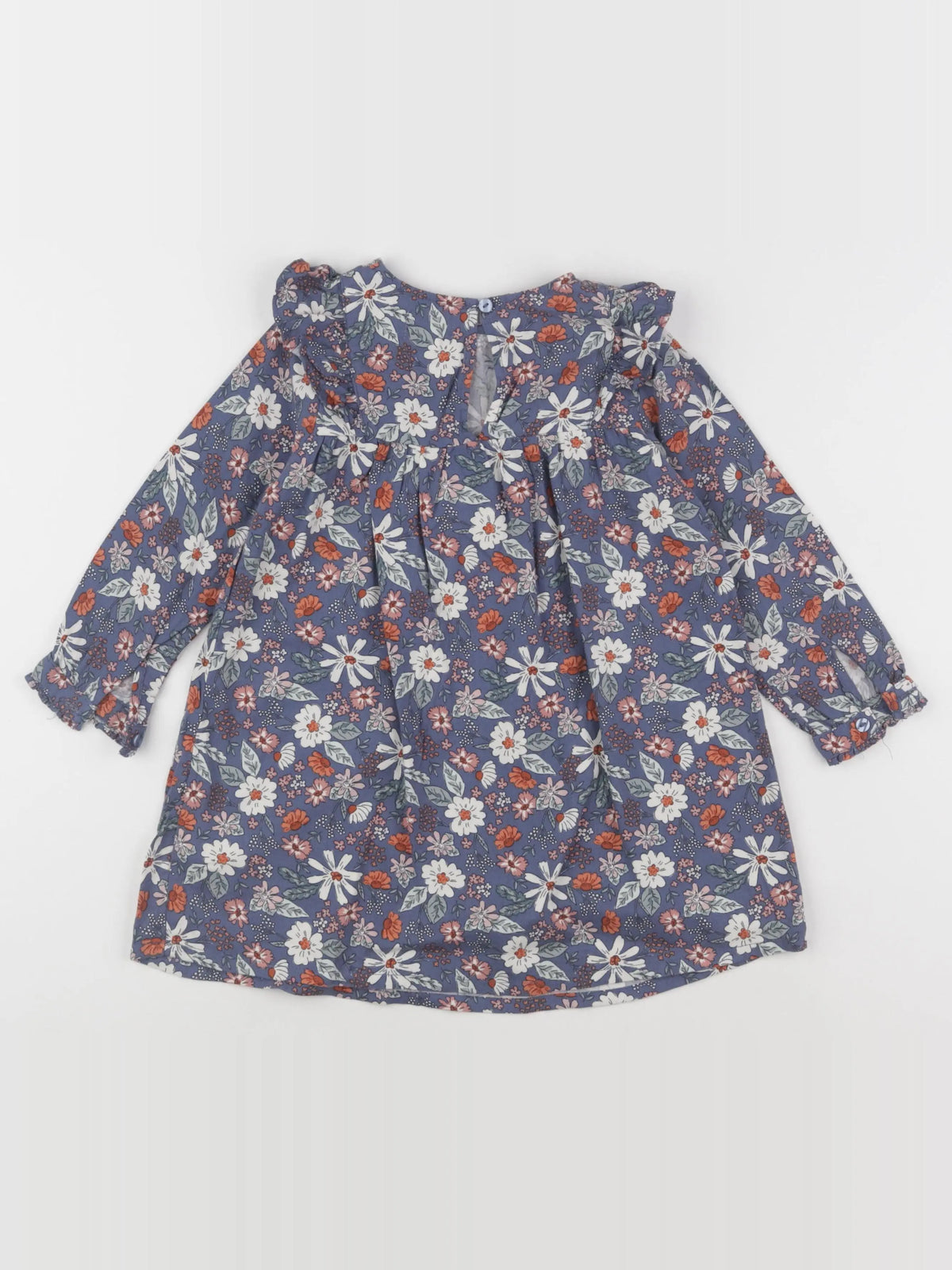 Vertbaudet - robe bleu - 3 ans