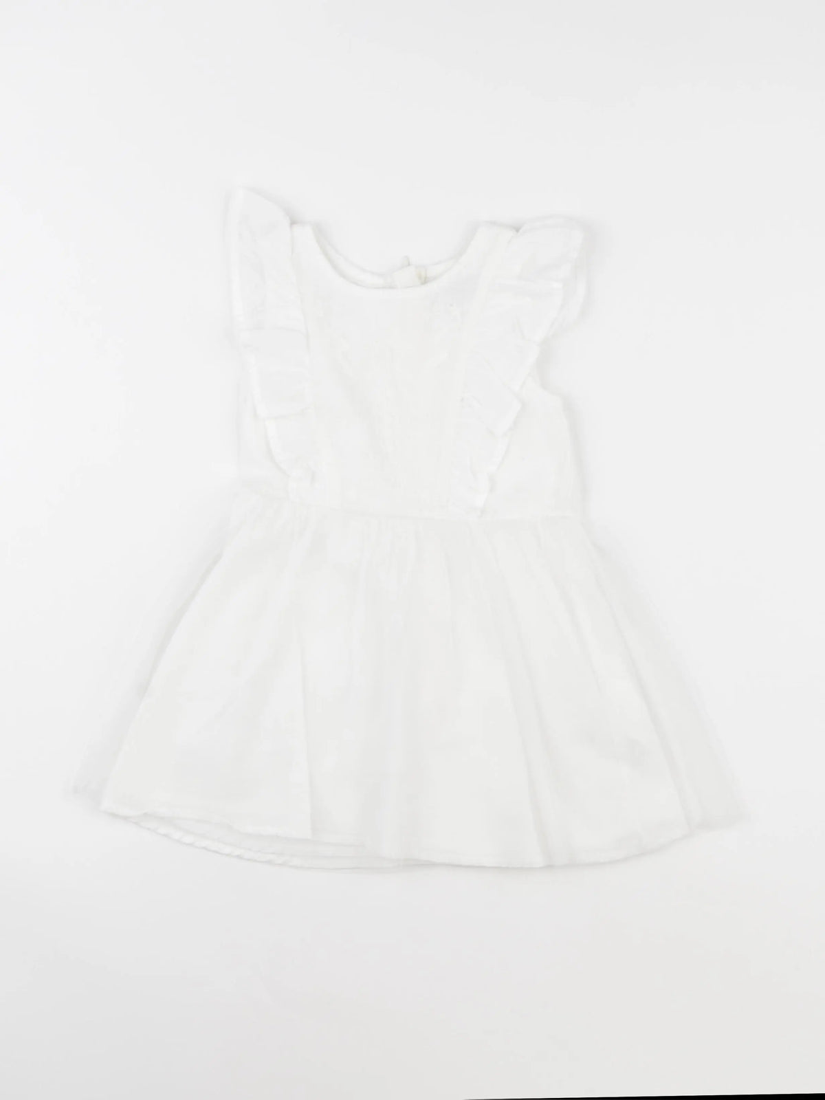 IKKS - robe blanc - 2 ans