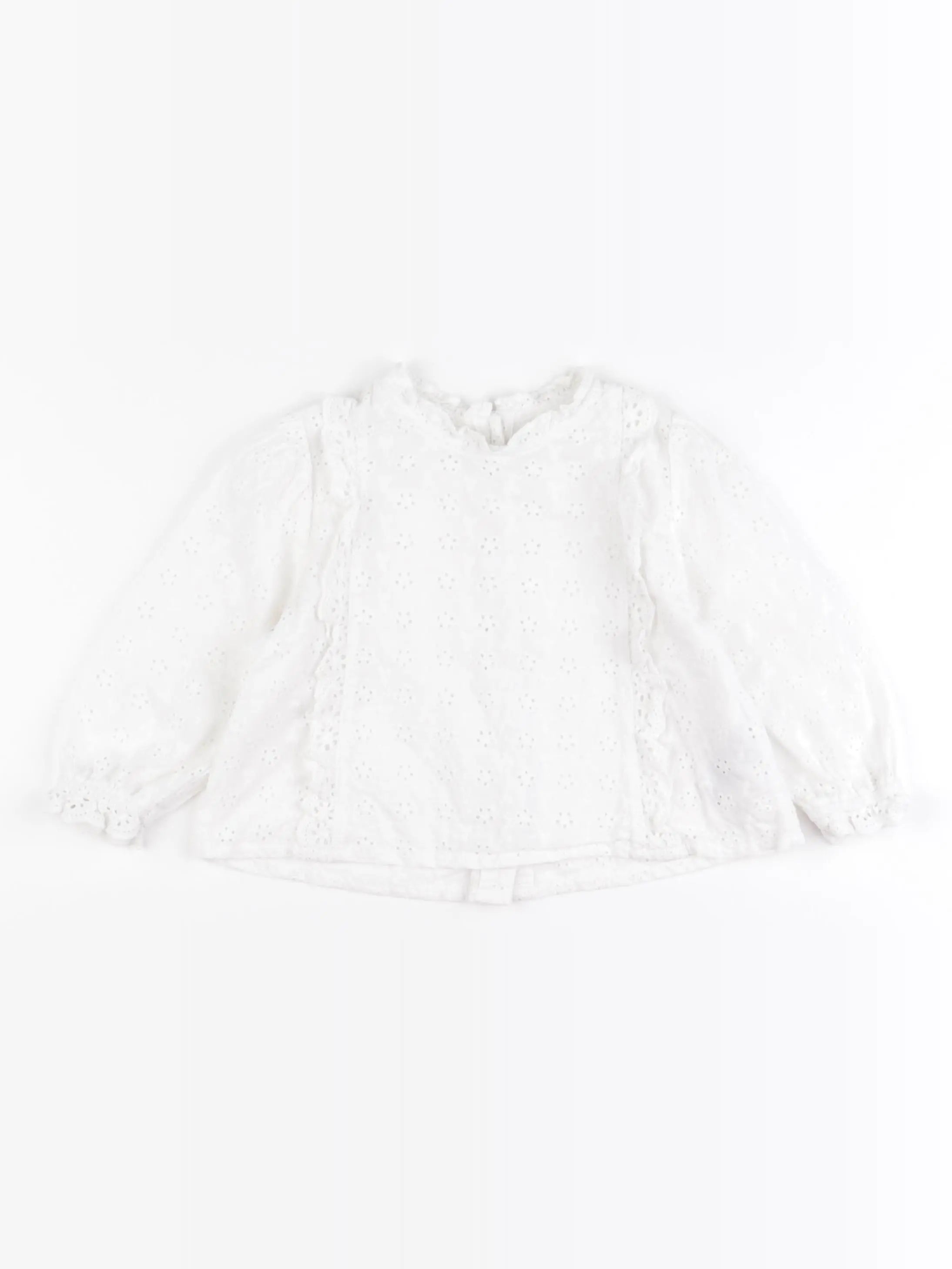 Vertbaudet - blouse blanc - 24 mois