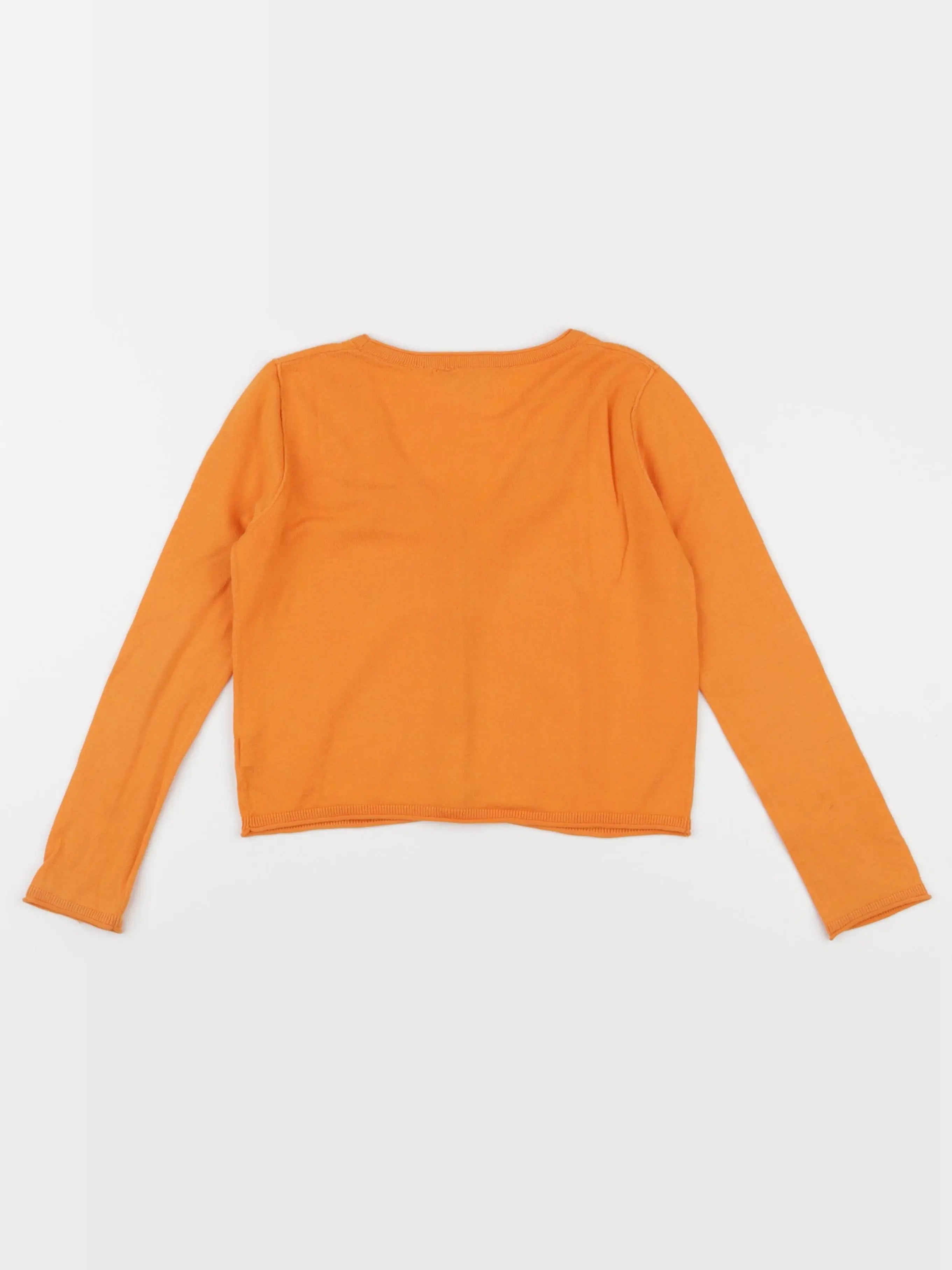 Bonpoint - gilet orange - 6 ans