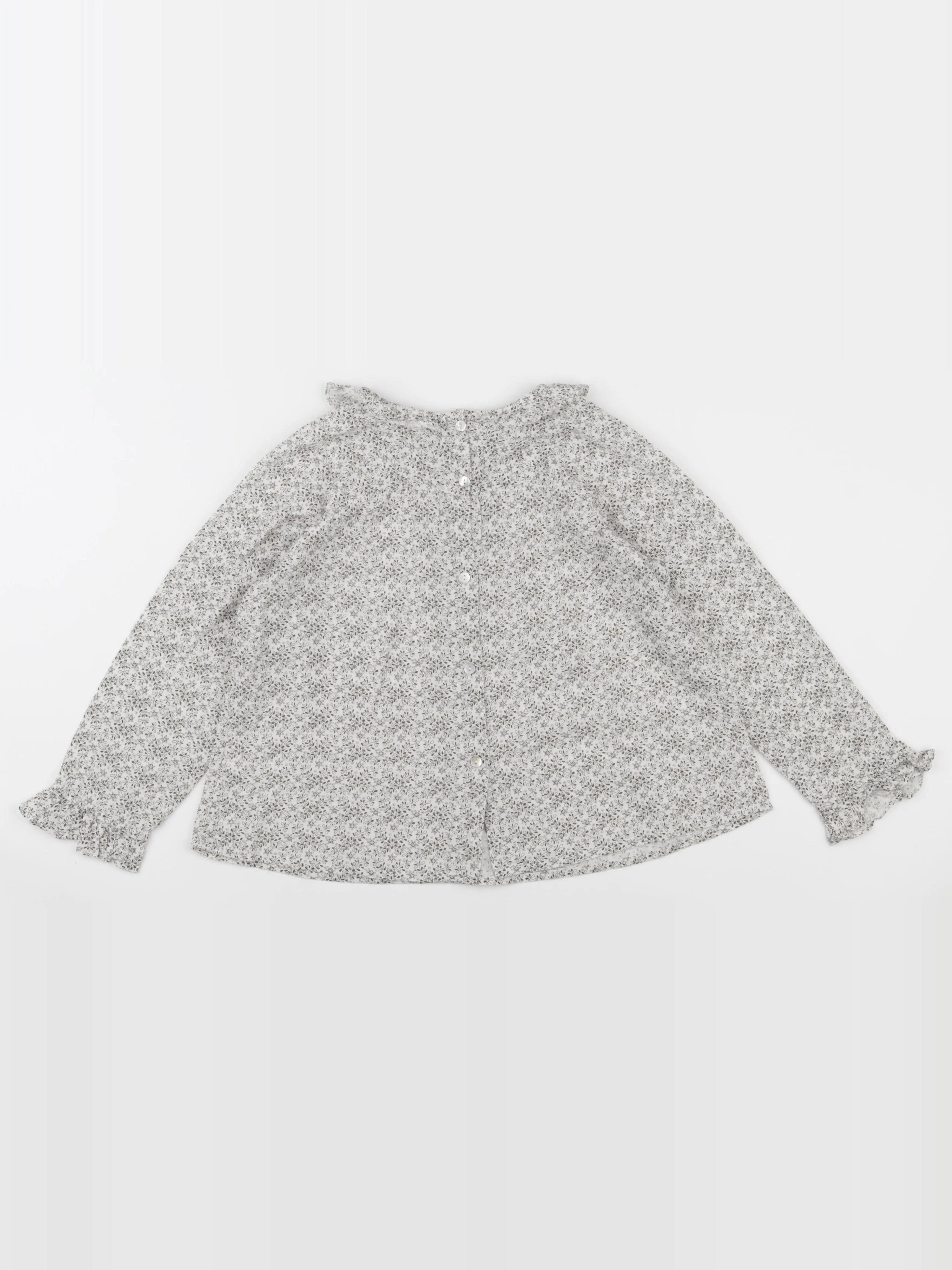 Bonton - blouse beige - 8 ans