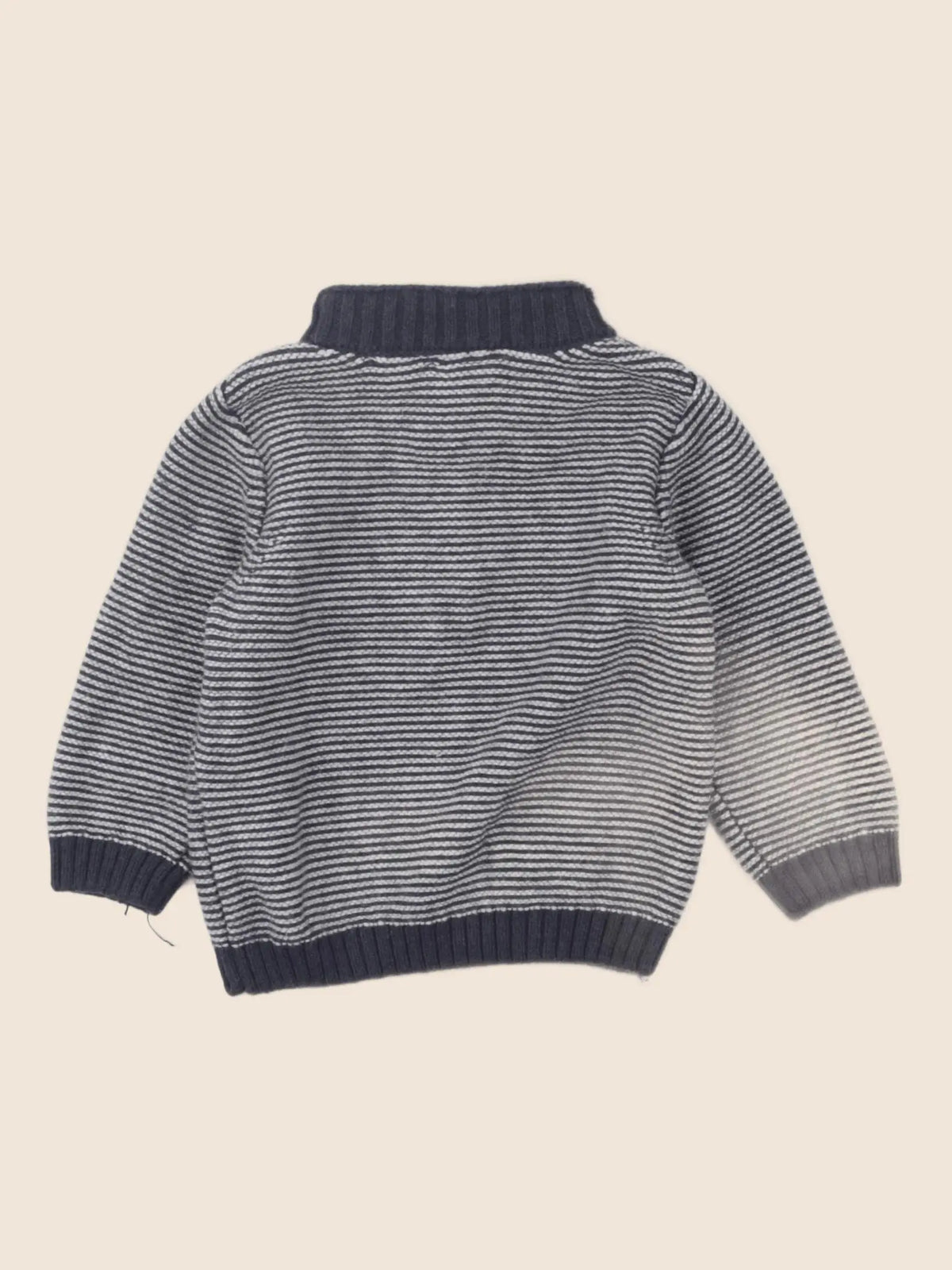 Tape à l'oeil - pull bleu - 6 mois