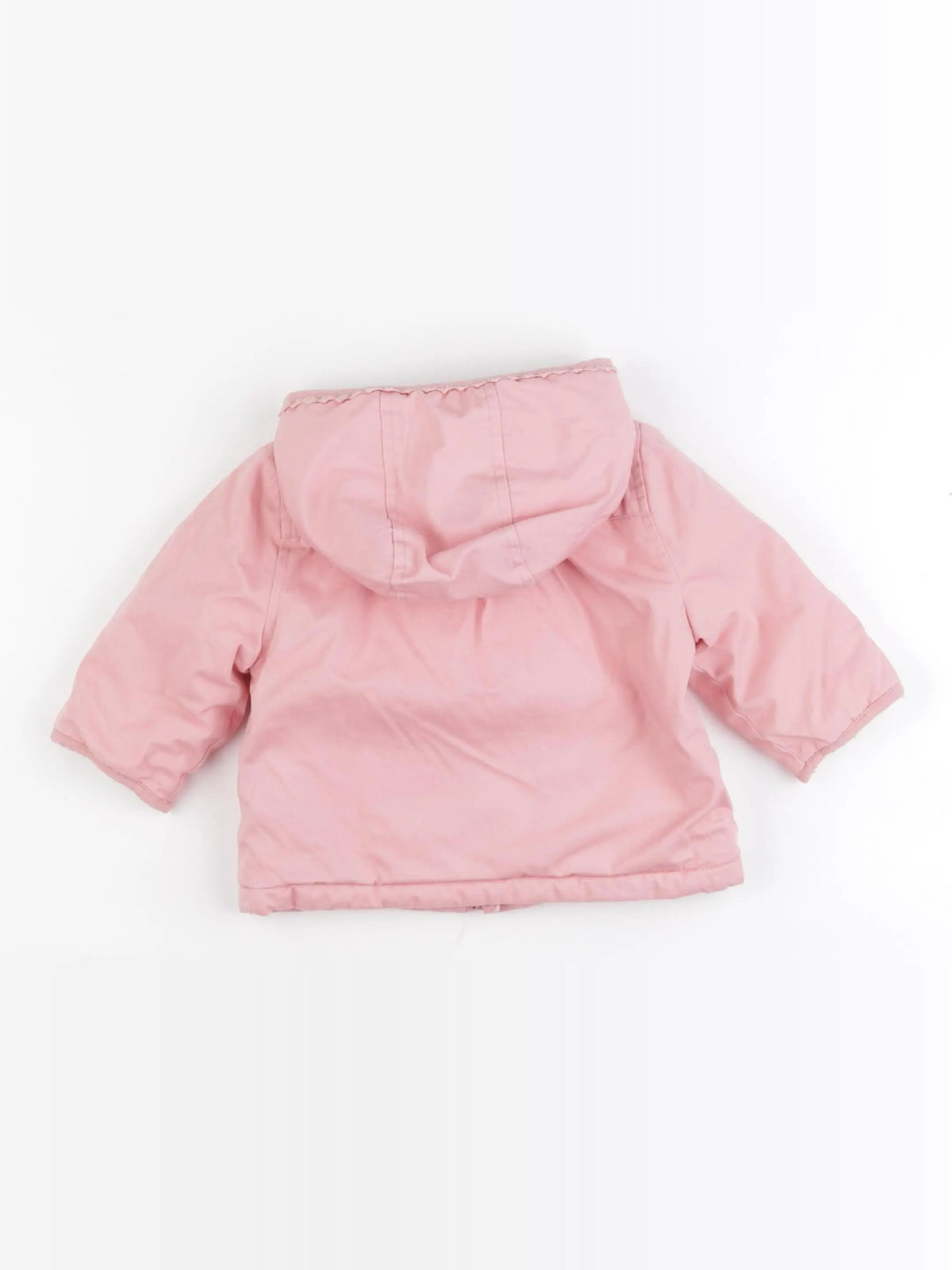 Cyrillus - parka rose - 9 mois