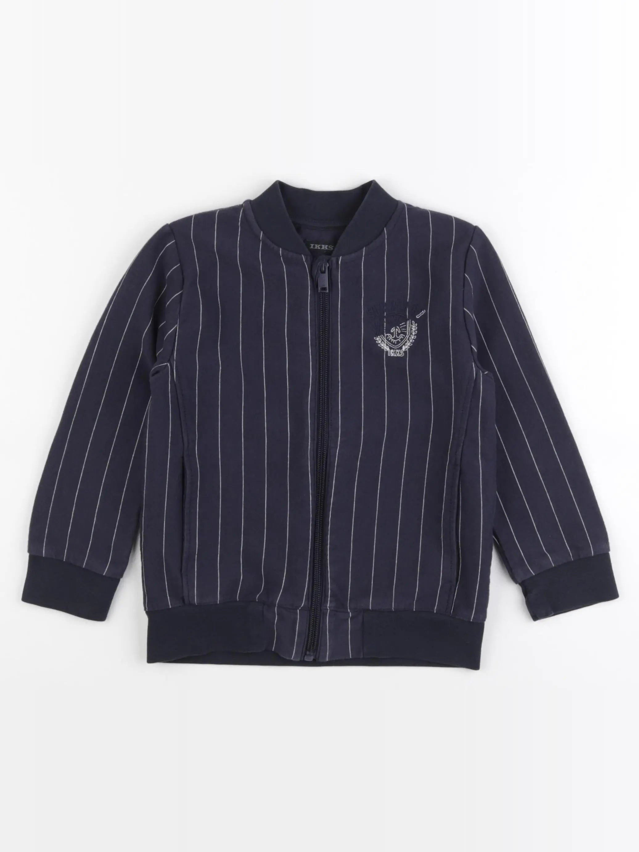 IKKS - sweat bleu - 4 ans