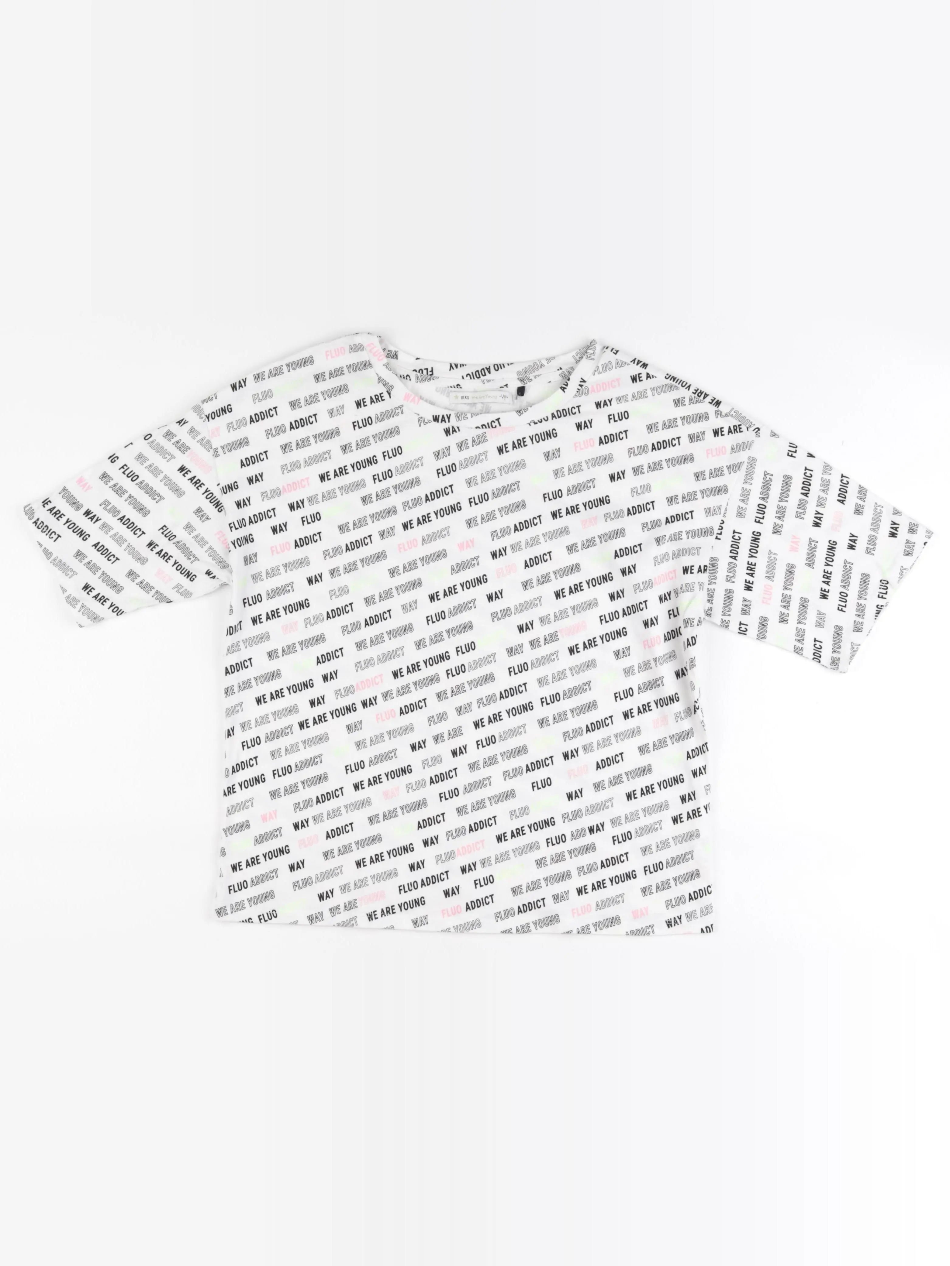 IKKS - tee-shirt multicolore - 14 ans