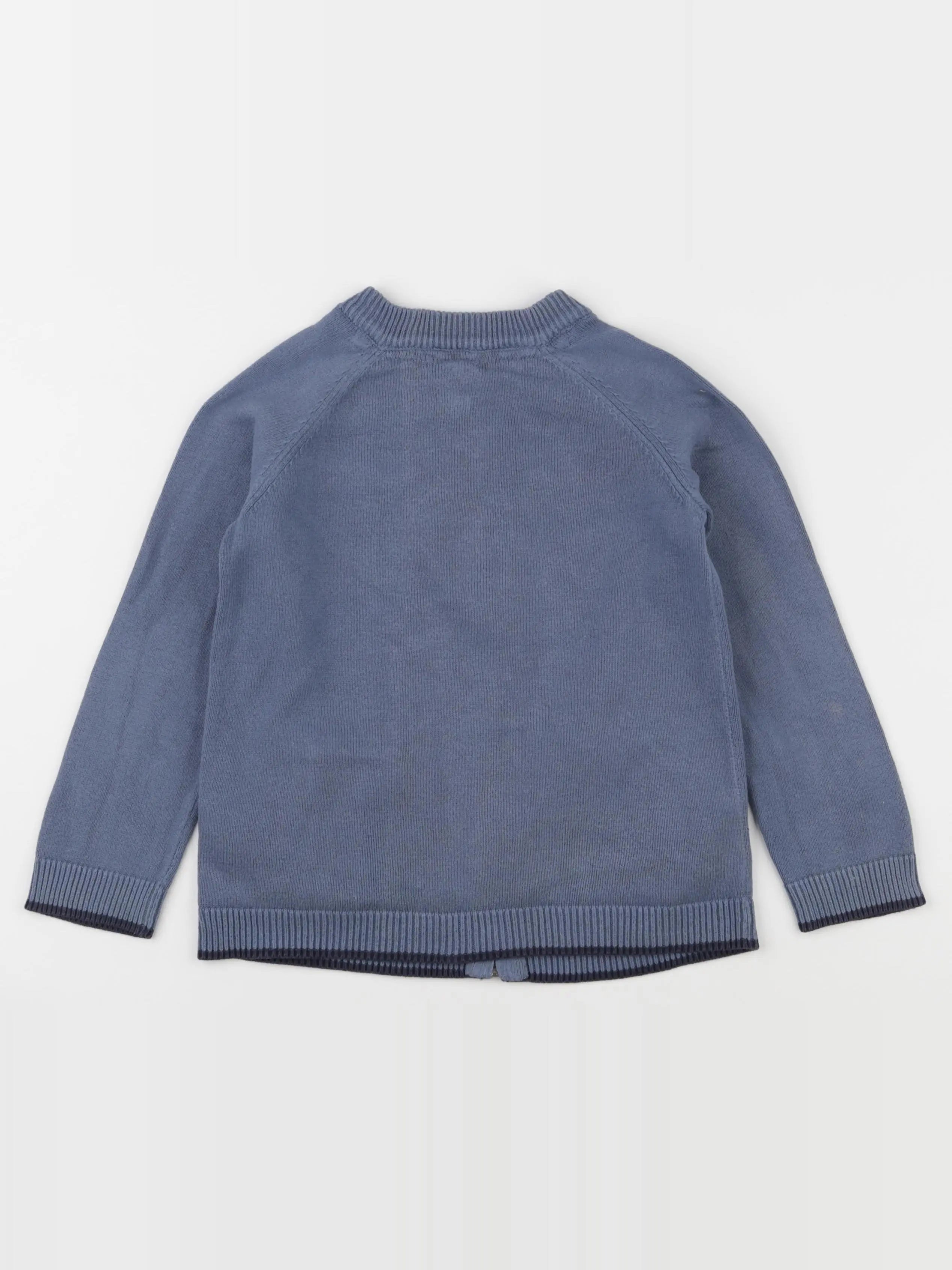 Vertbaudet - gilet bleu - 6 ans