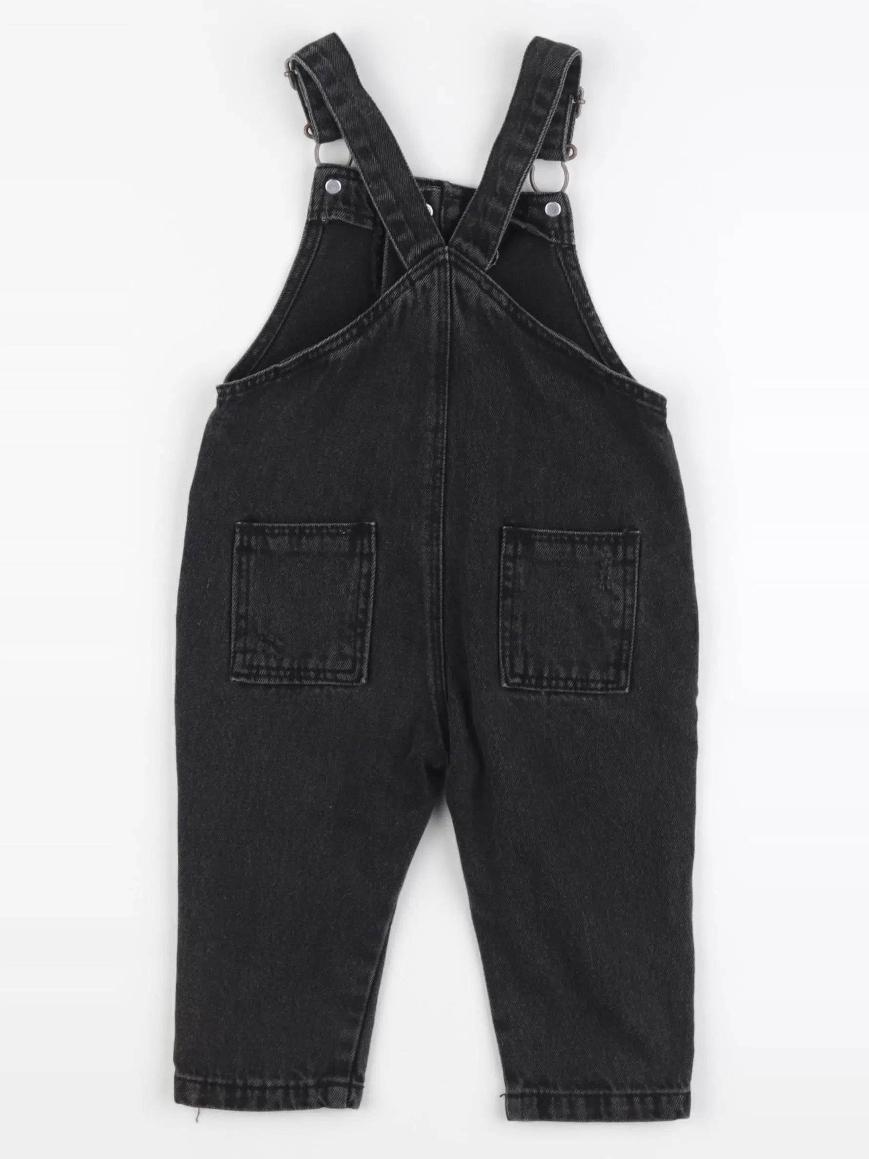 Zara - salopette noir - 9/12 mois
