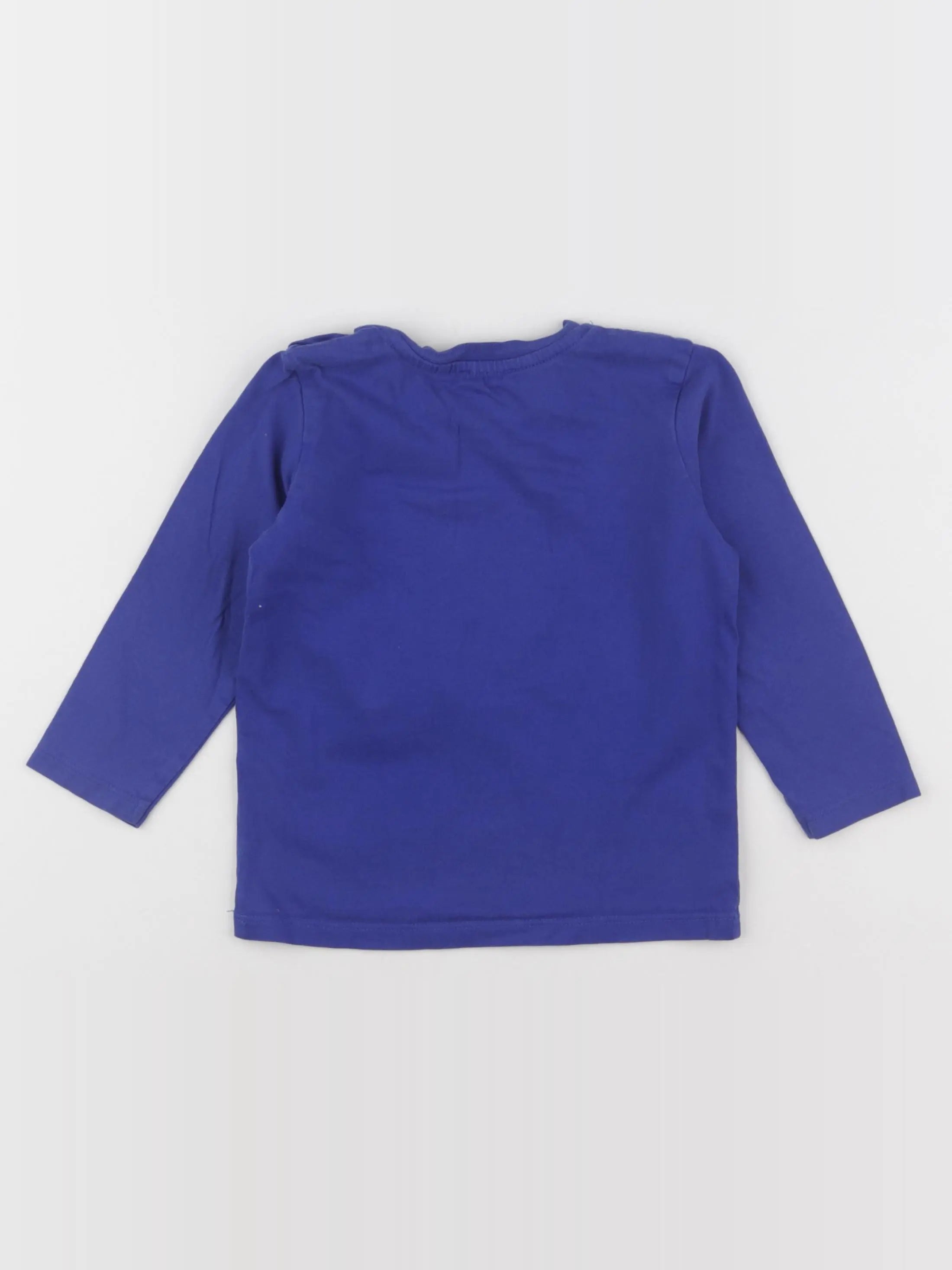 IKKS - tee-shirt bleu - 18 mois