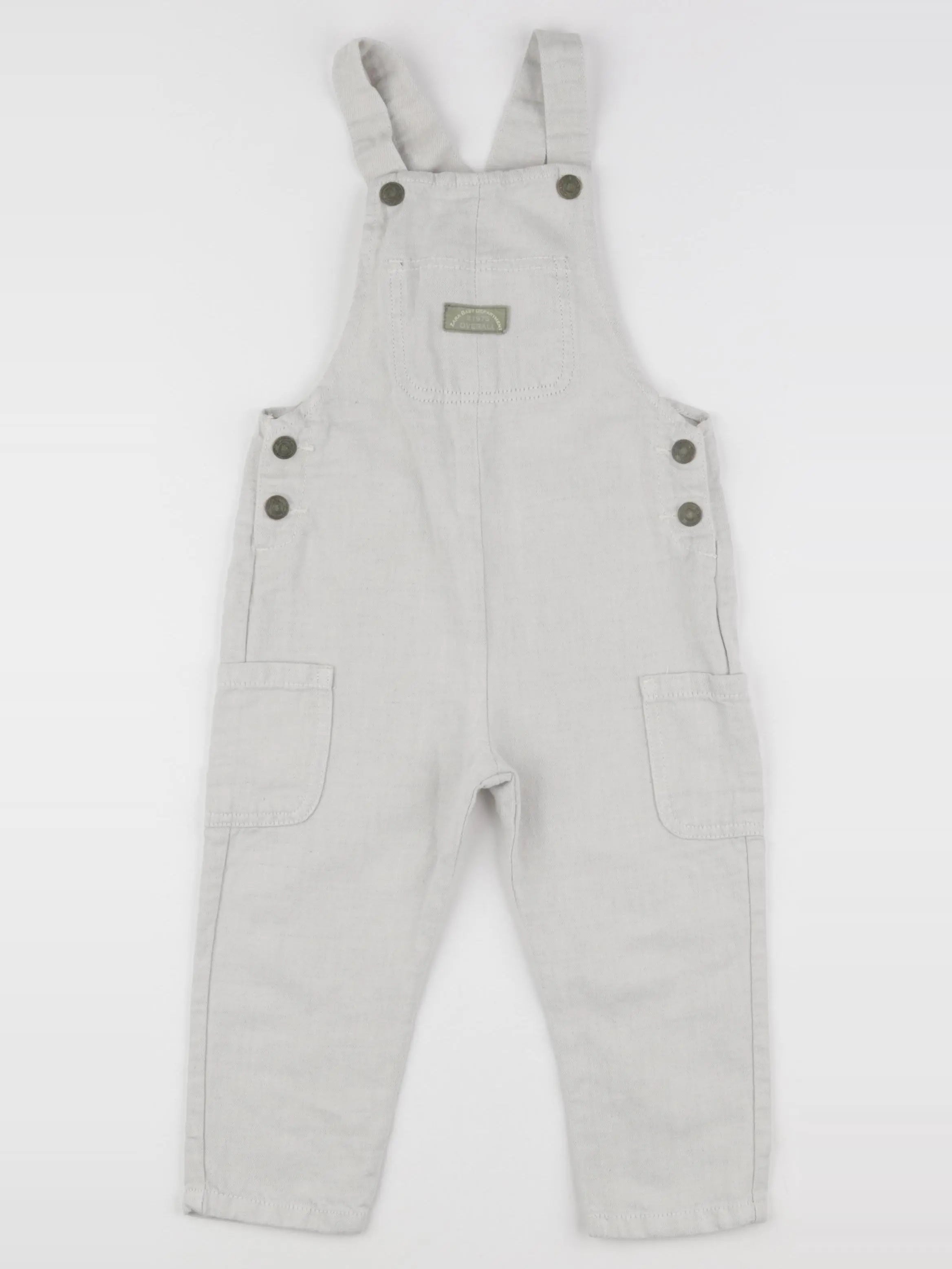 Zara - salopette beige - 18/24 mois