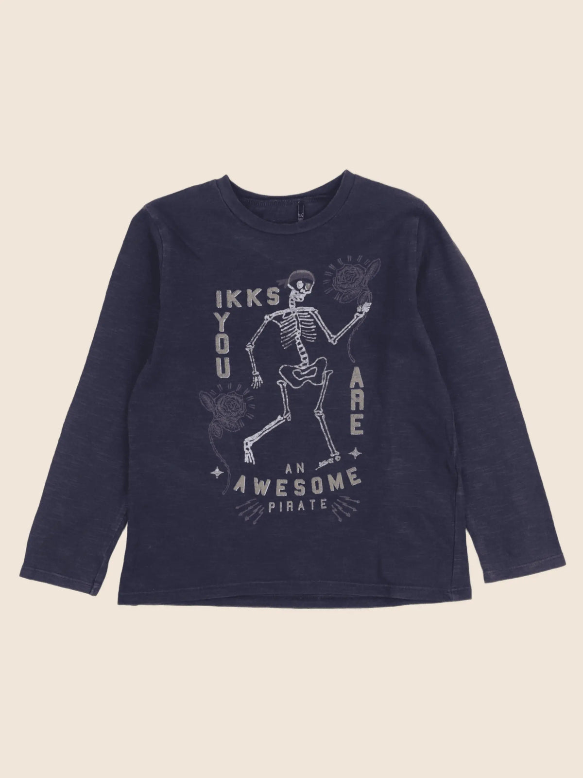 IKKS - tee-shirt bleu - 5 ans