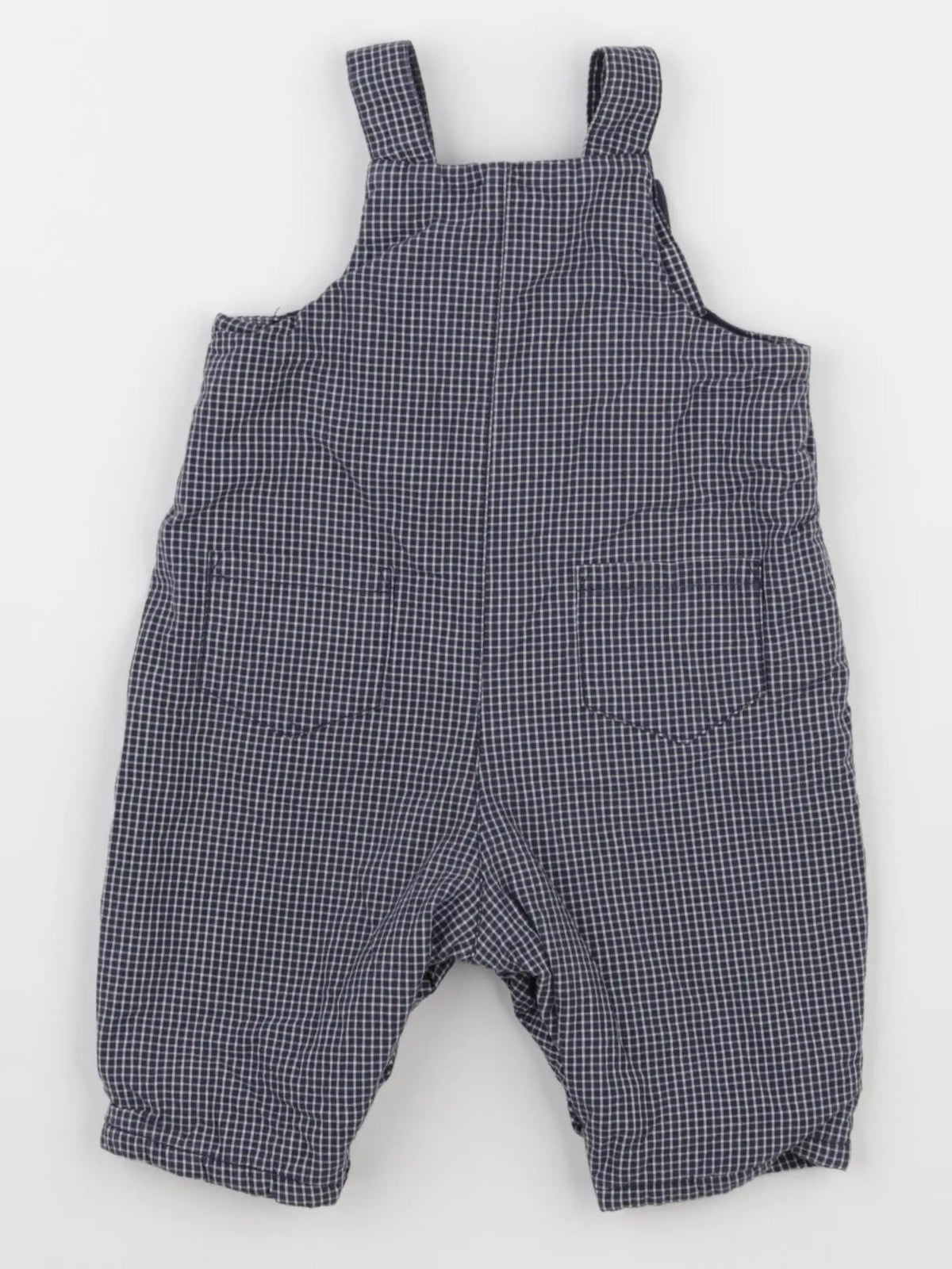 Boutchou - salopette doublé bleu - 1 mois