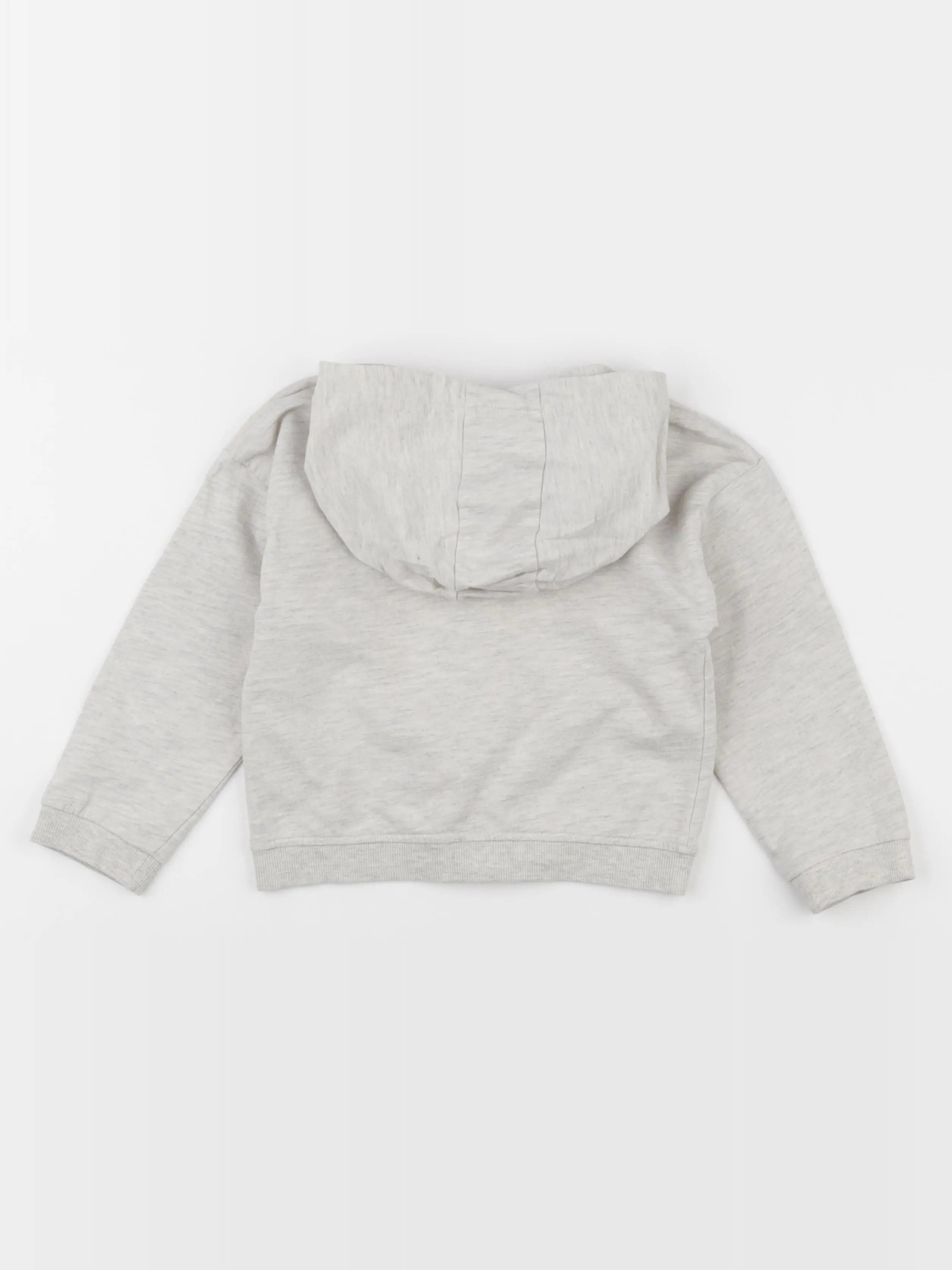 Vertbaudet - gilet gris - 36 mois