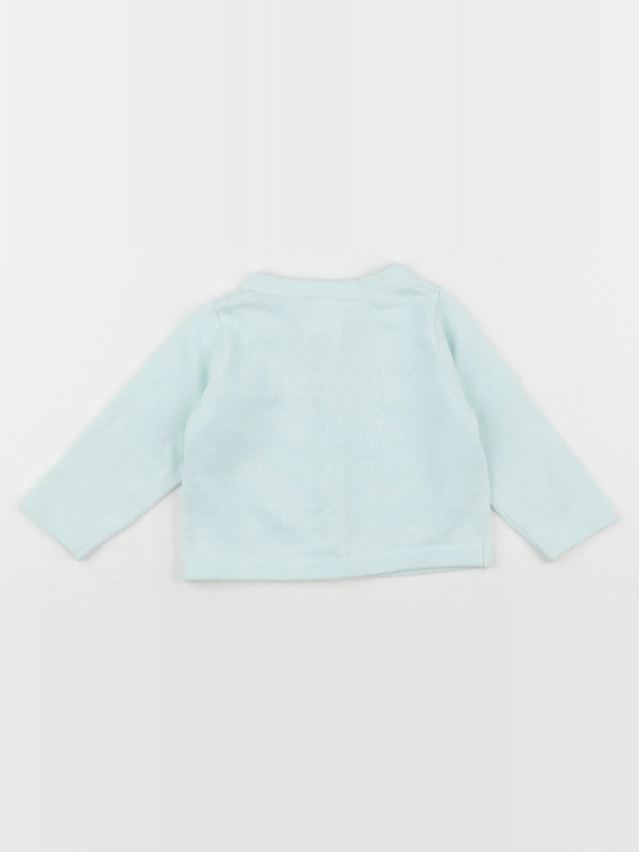 Jacadi - gilet vert - 6 mois