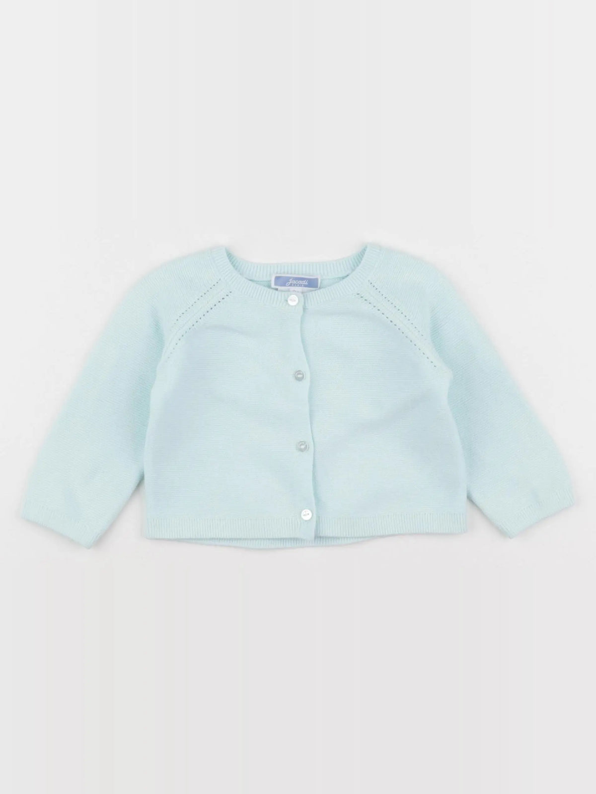 Jacadi - gilet vert - 6 mois