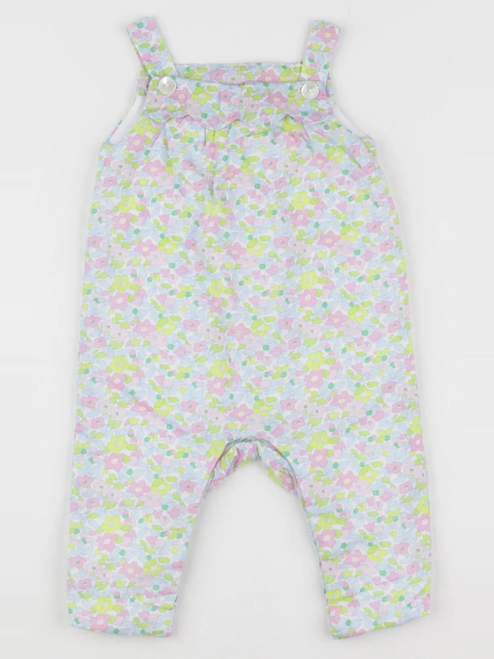 Jacadi - combinaison liberty multicolore - 6 mois