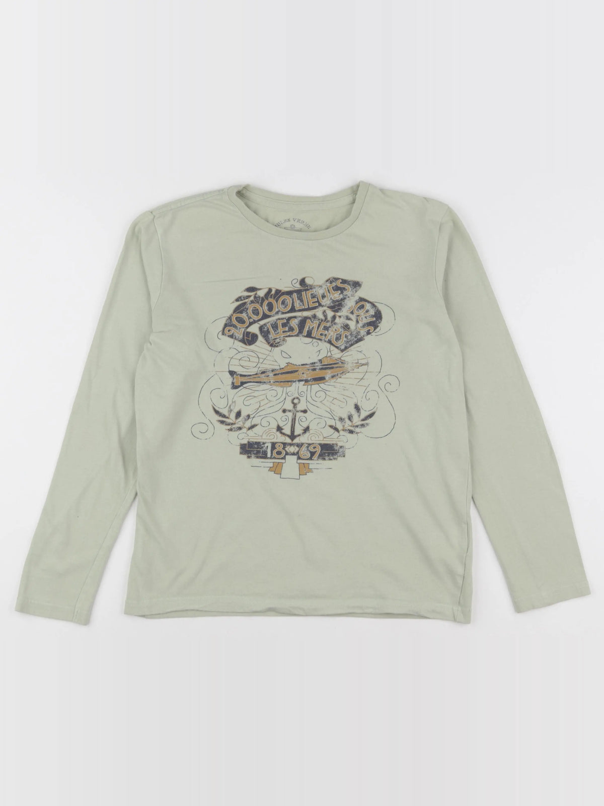 Cyrillus - tee-shirt vert - 12 ans