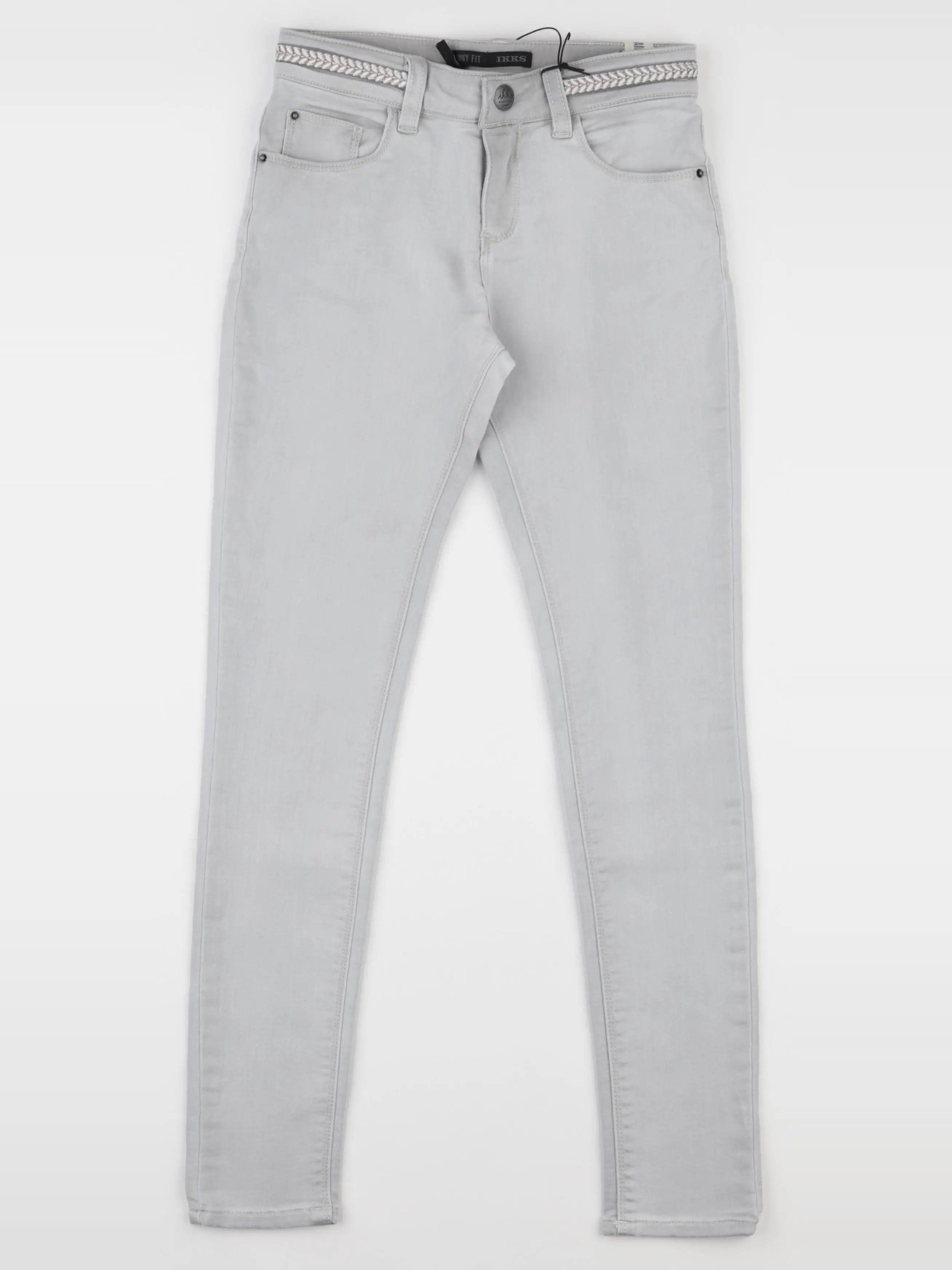 IKKS - jean gris - 10 ans